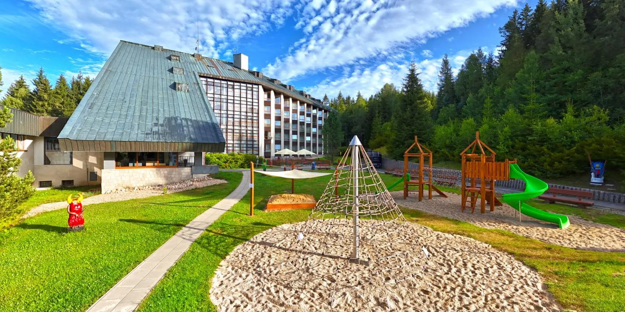 Children play ground in Wellness Hotel Svornost