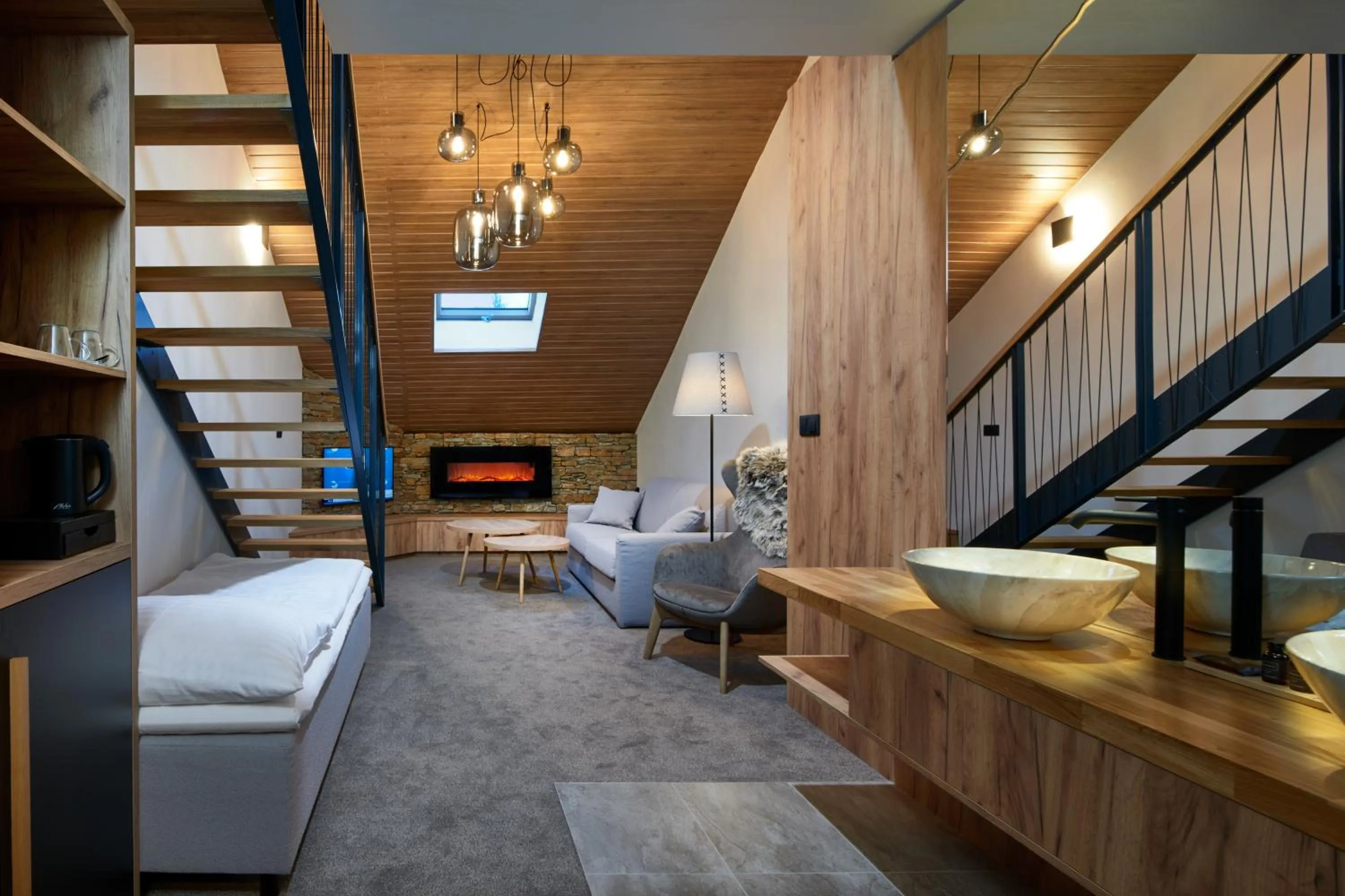 Living room in Wellness Hotel Svornost