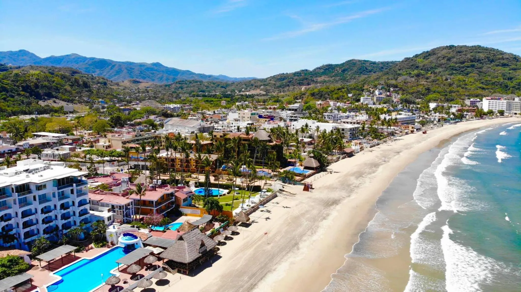 Beach in Bungalows Maria Teresa