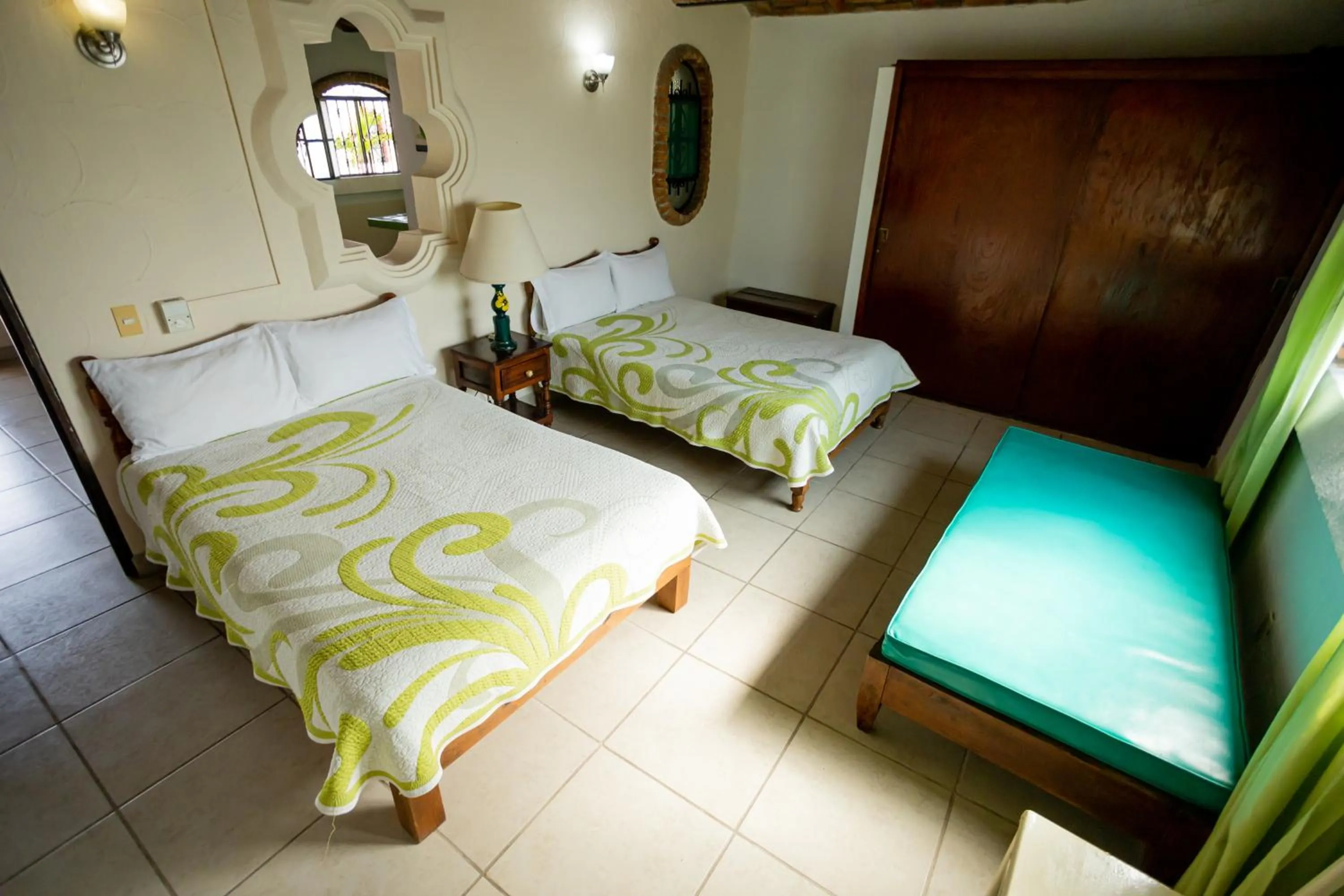 Bed in Bungalows Maria Teresa