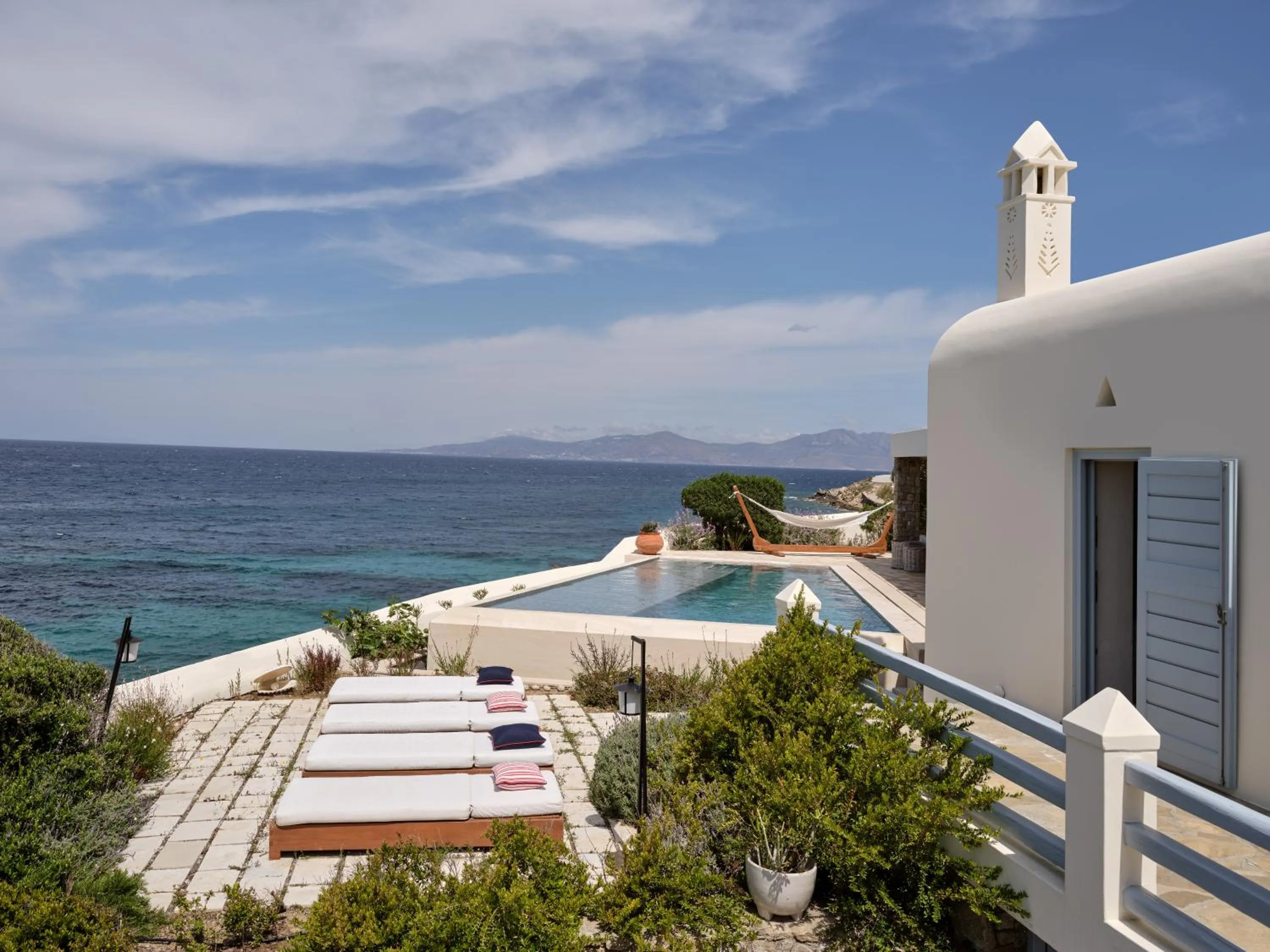 Sea view in Belvedere Mykonos - Waterfront Villa & Suites - The Leading Hotels of the World