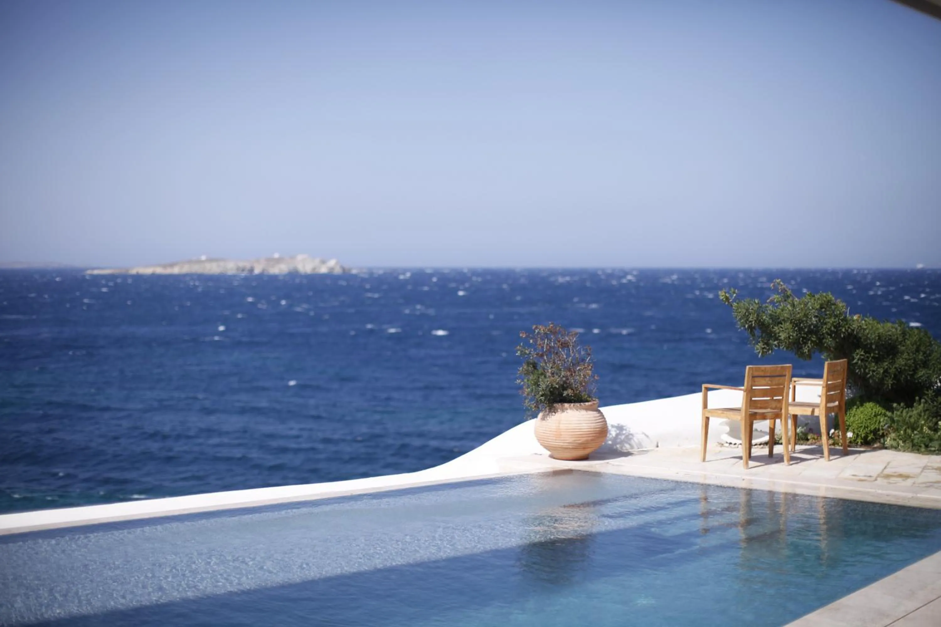 Sea view in Belvedere Mykonos - Waterfront Villa & Suites - The Leading Hotels of the World