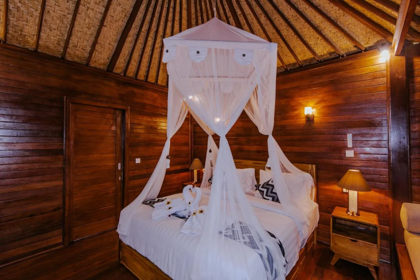 Bed in Lembongan Small Heaven Bungalow