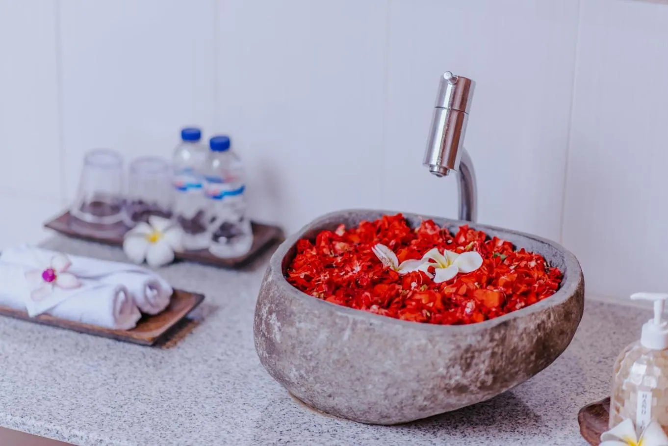 Bathroom in Lembongan Small Heaven Bungalow