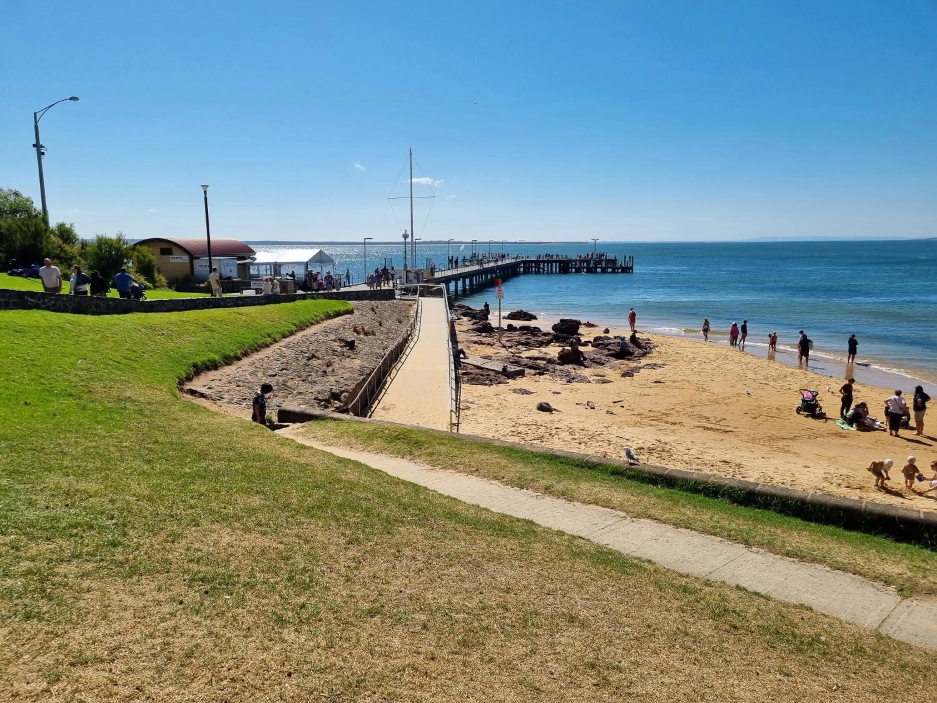 Beach in Kaloha Holiday Resort Phillip Island