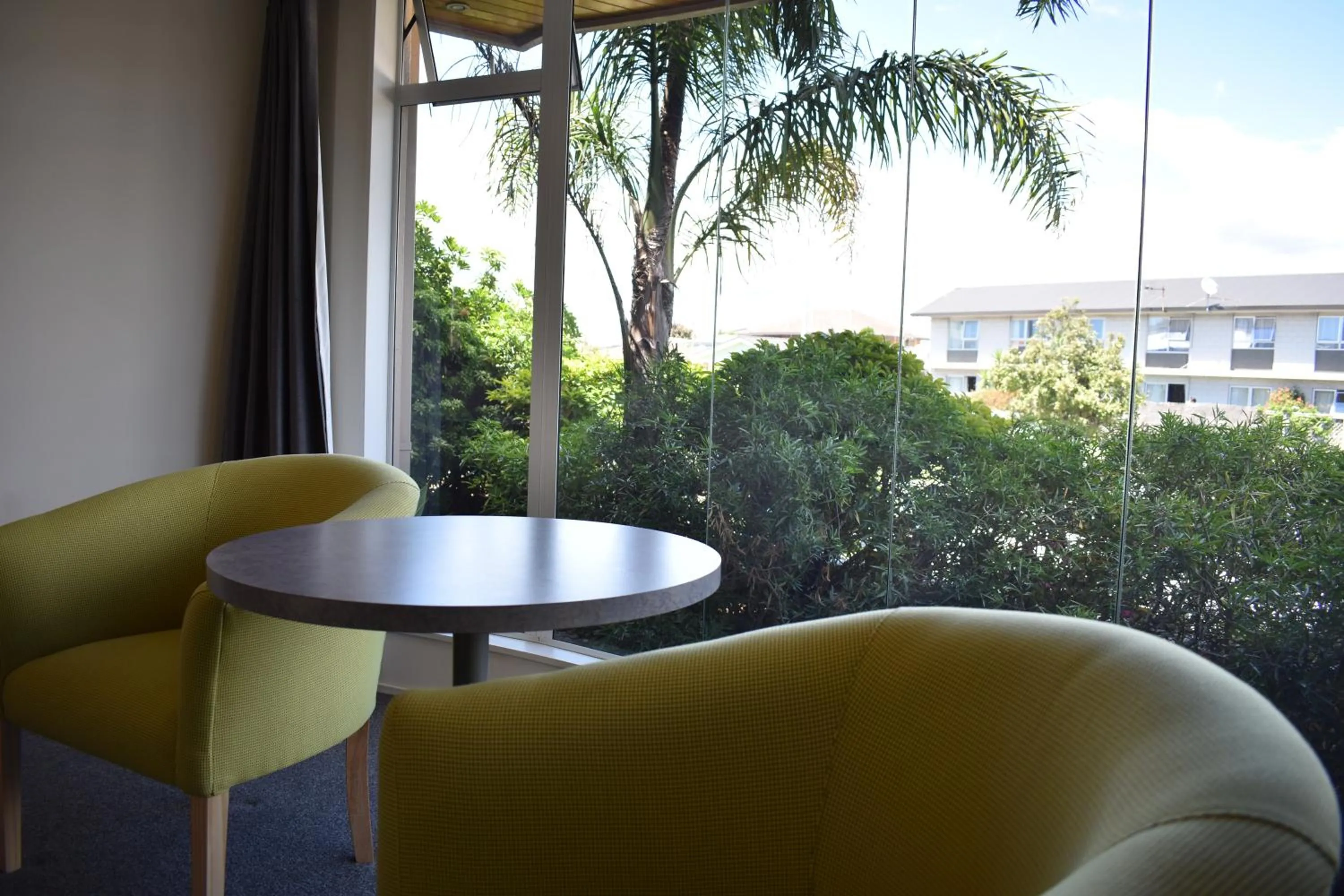 Seating area in Baywatch Motor Inn