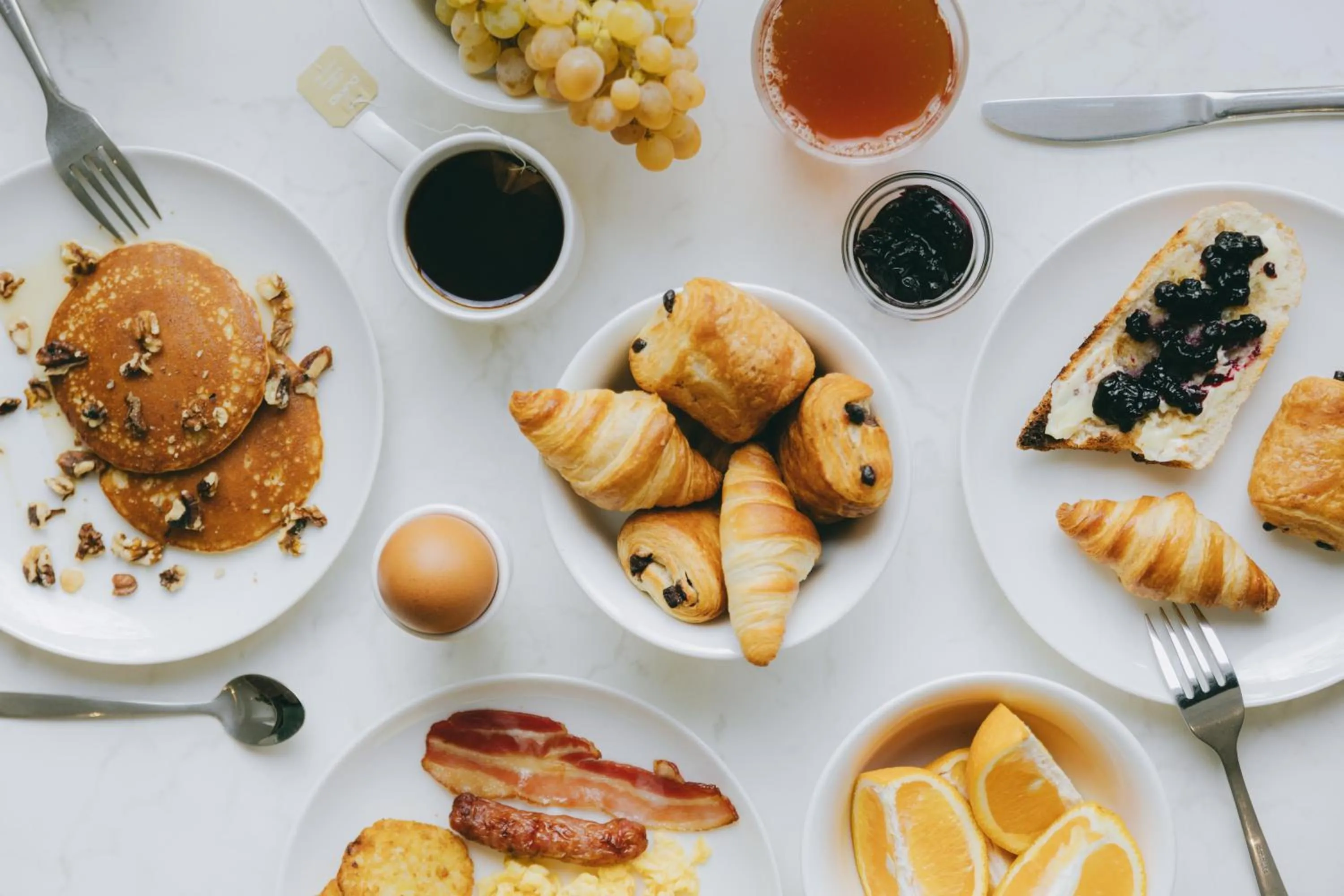 Continental breakfast in Miranove