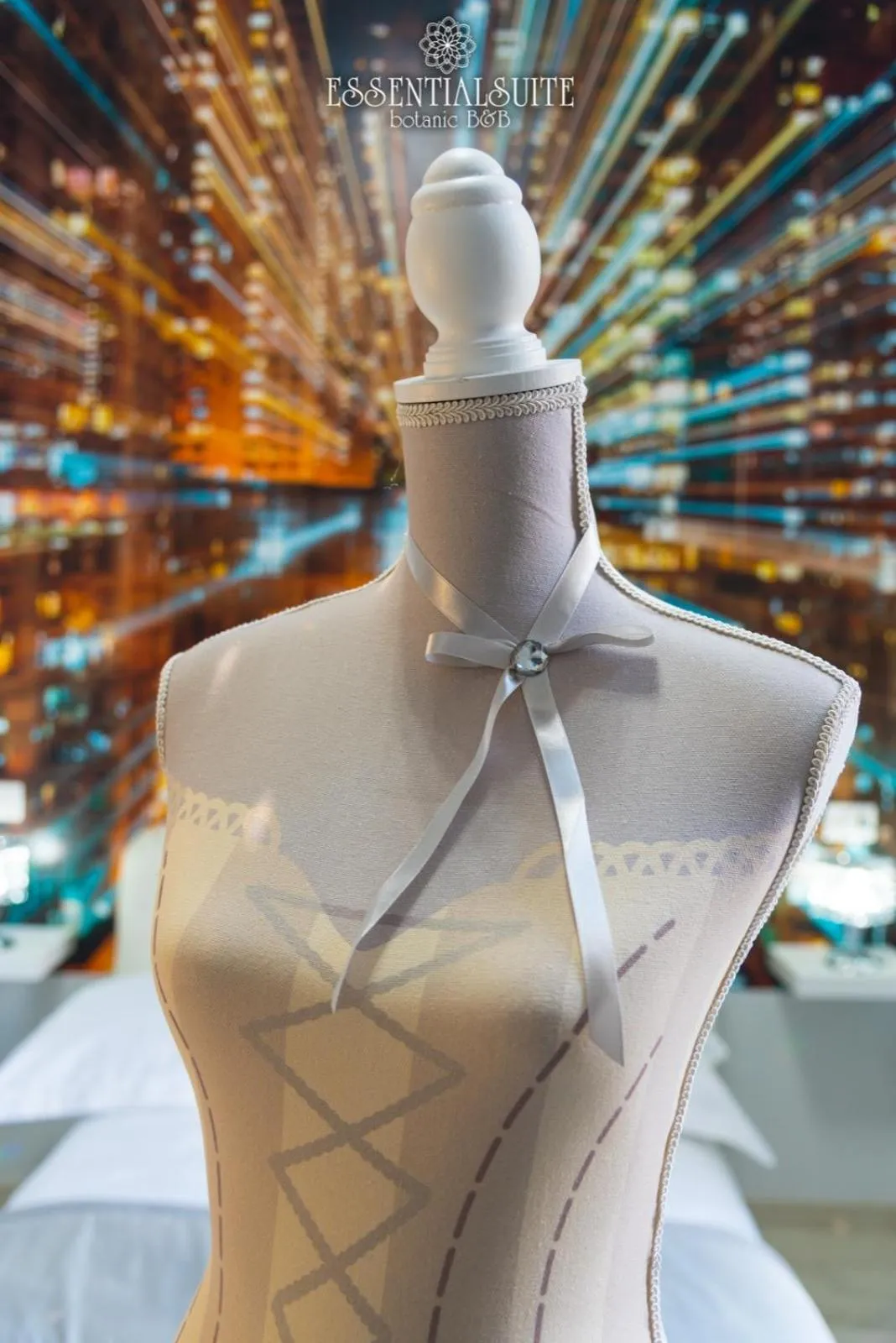 Seating area in Essential Suite B&B Botanic