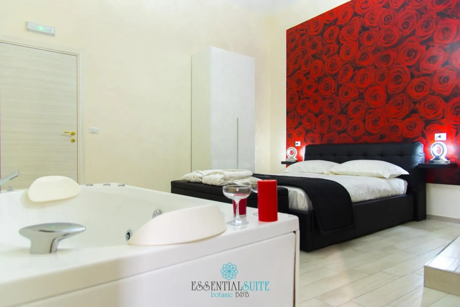 Bed in Essential Suite B&B Botanic