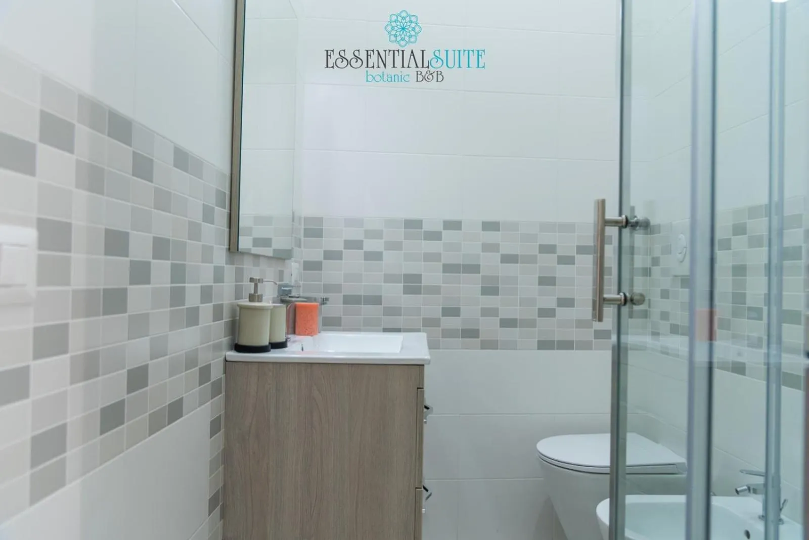 Shower in Essential Suite B&B Botanic