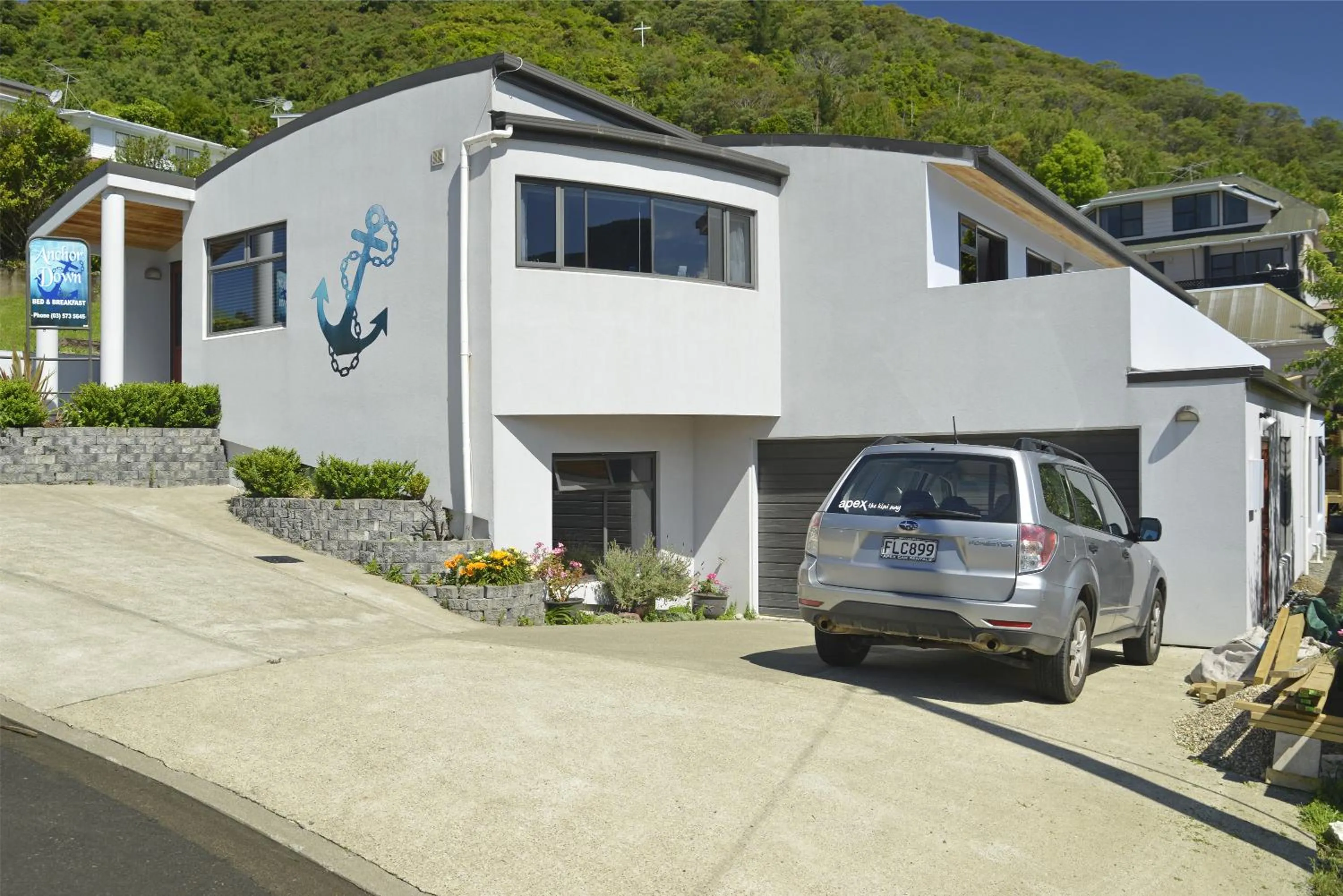 Facade/entrance in Anchor Down Bed & Breakfast