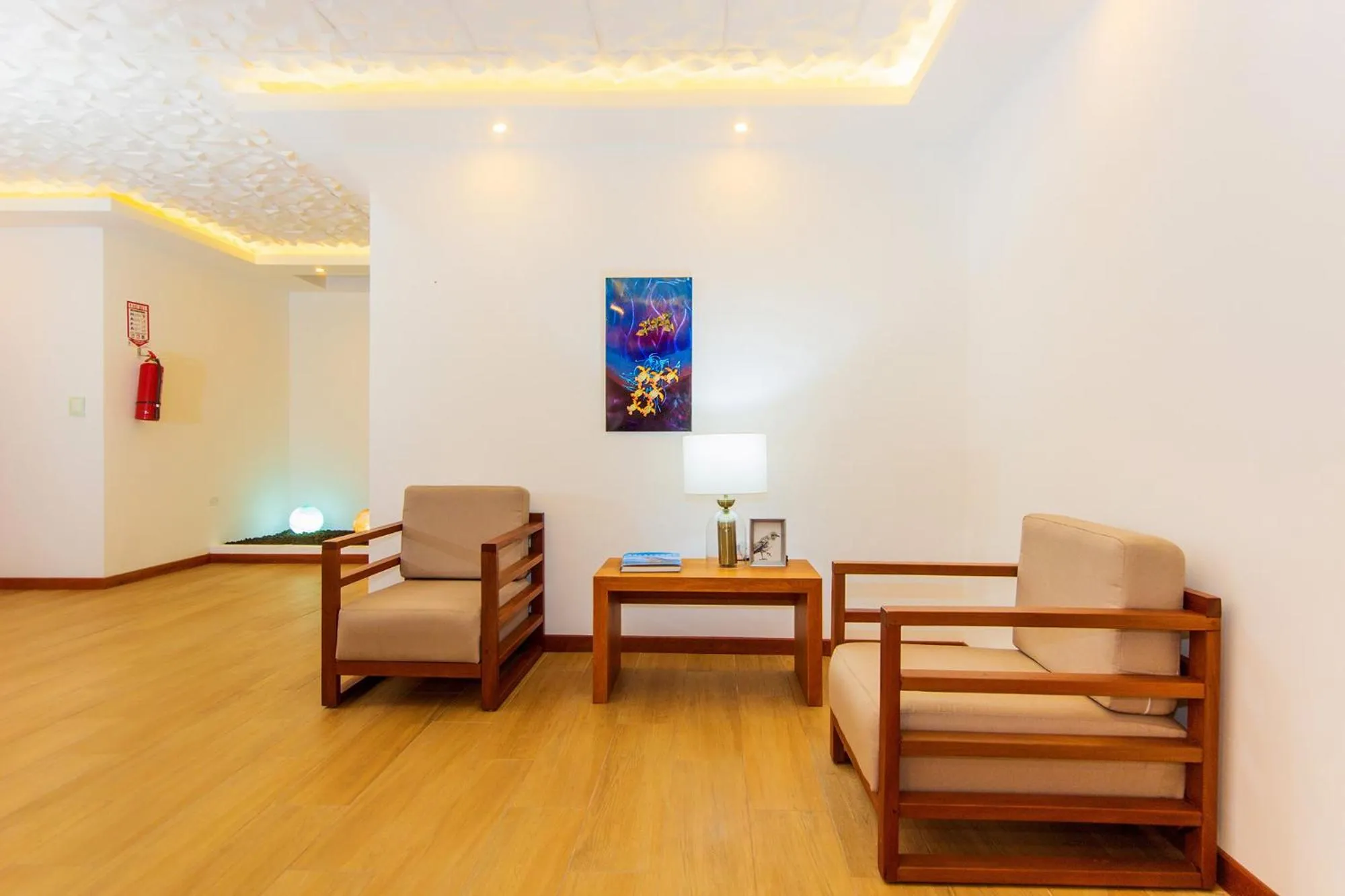 Living room in Hotel Acacia