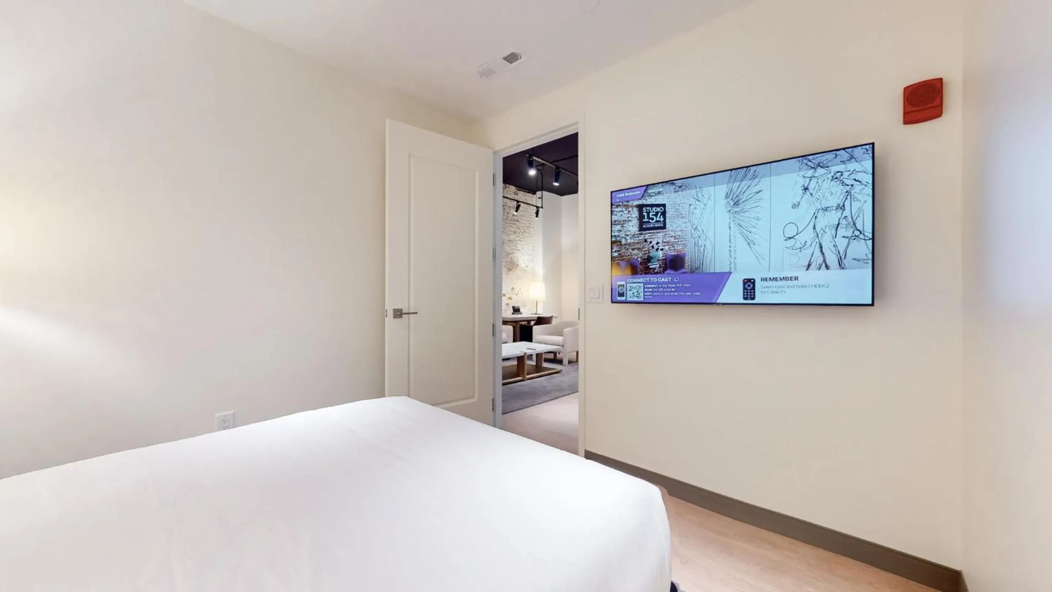 Bedroom, Bed in Studio 154 Hotel