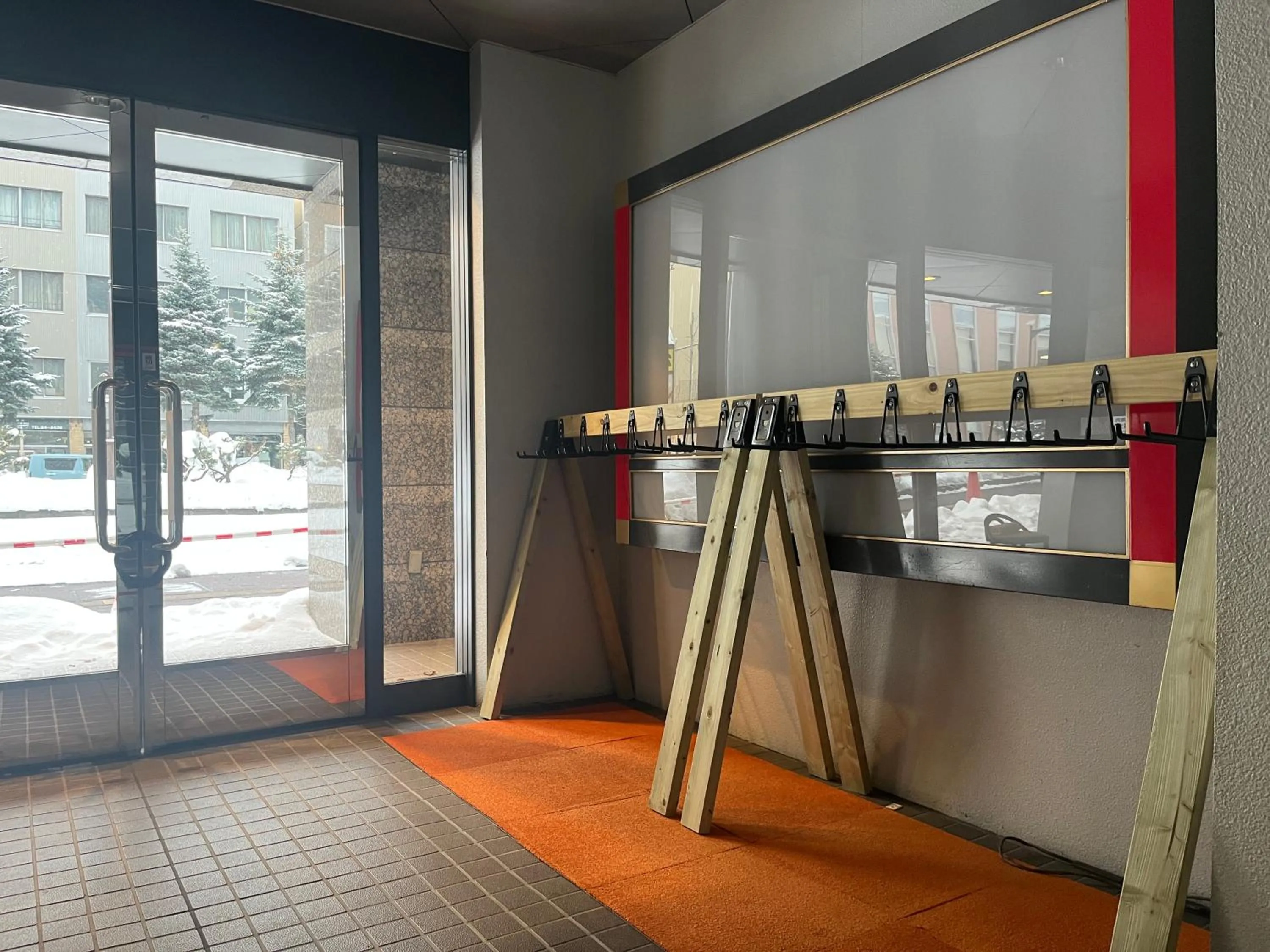 Skiing in Court Hotel Asahikawa