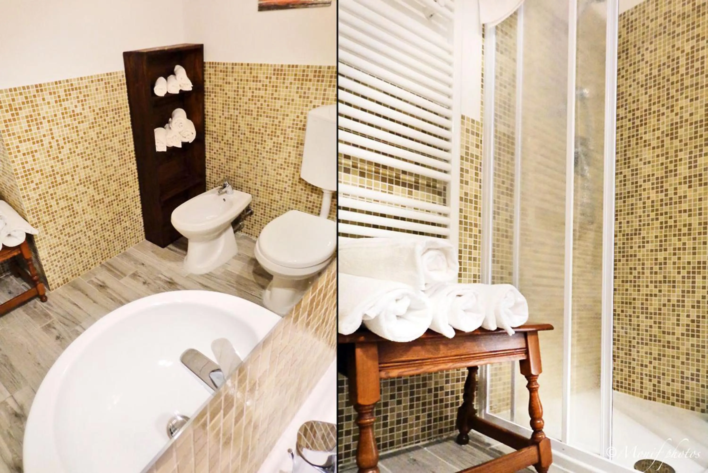 Bathroom in Alloggi al Verdi