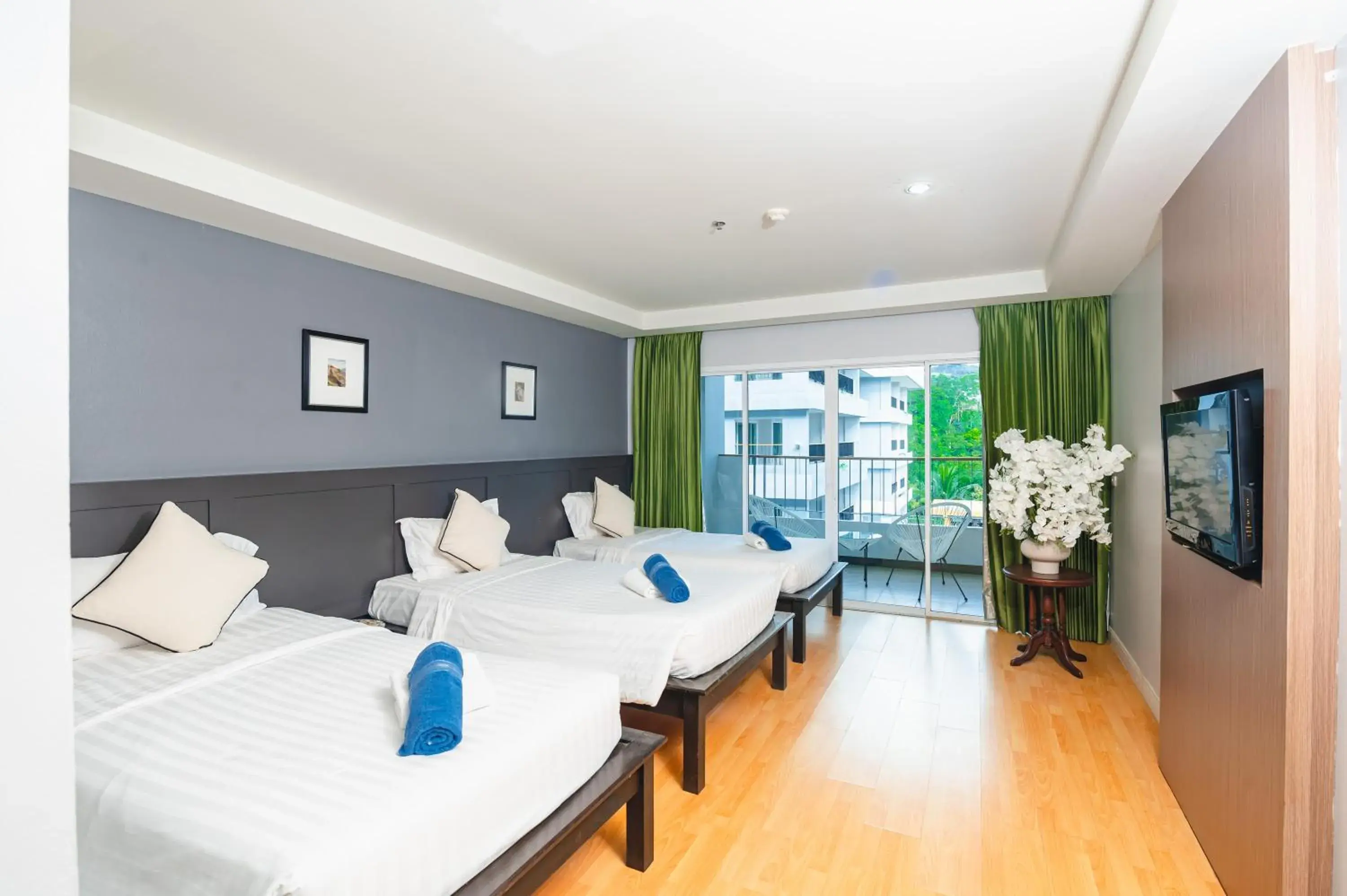 Deluxe Triple Room in Casa Del M Patong Phuket - Newly Renovated Deluxe Triple Room in Casa Del M Patong Phuket - Newly Renovated