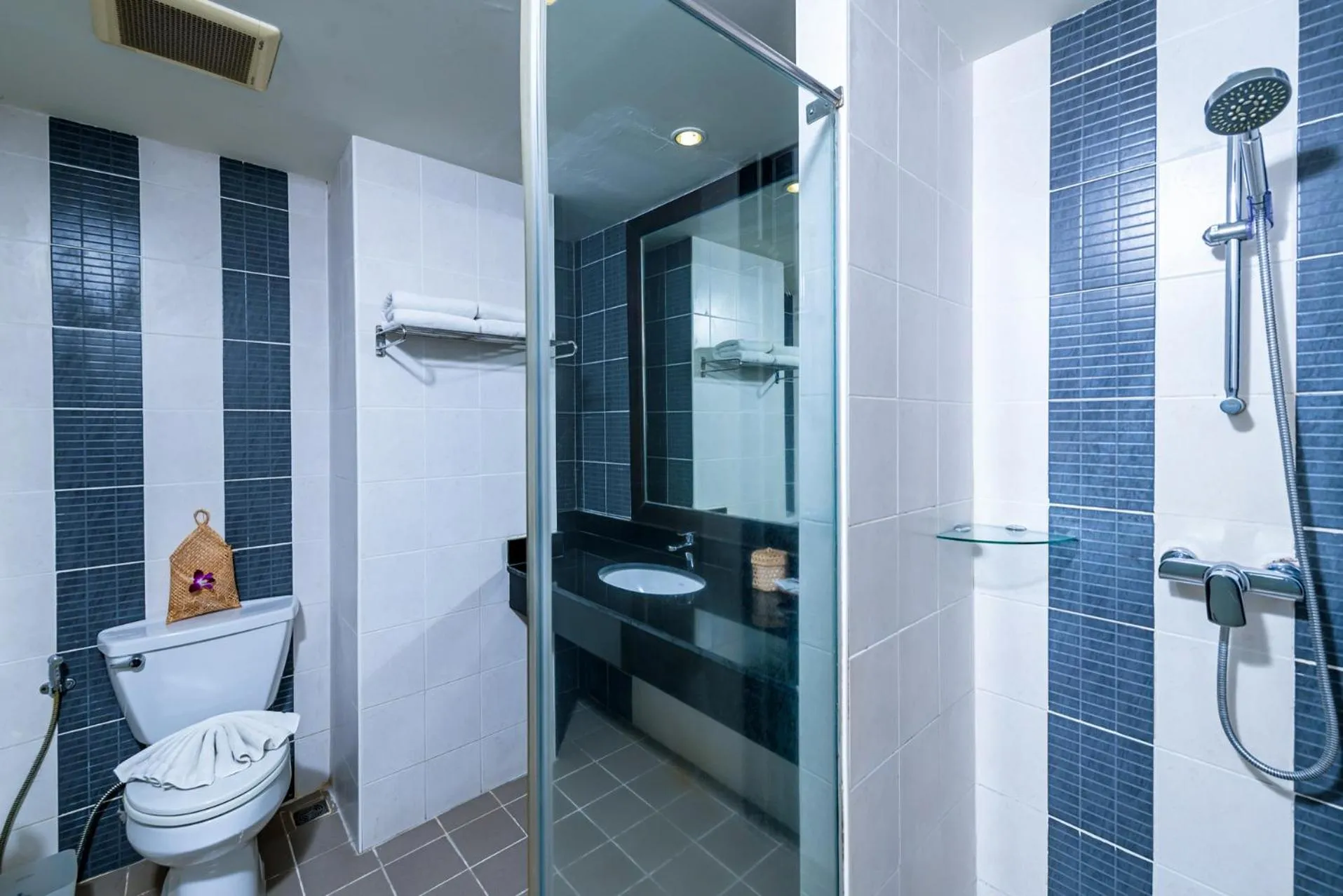 Bathroom in Casa Del M Patong Phuket - Newly Renovated