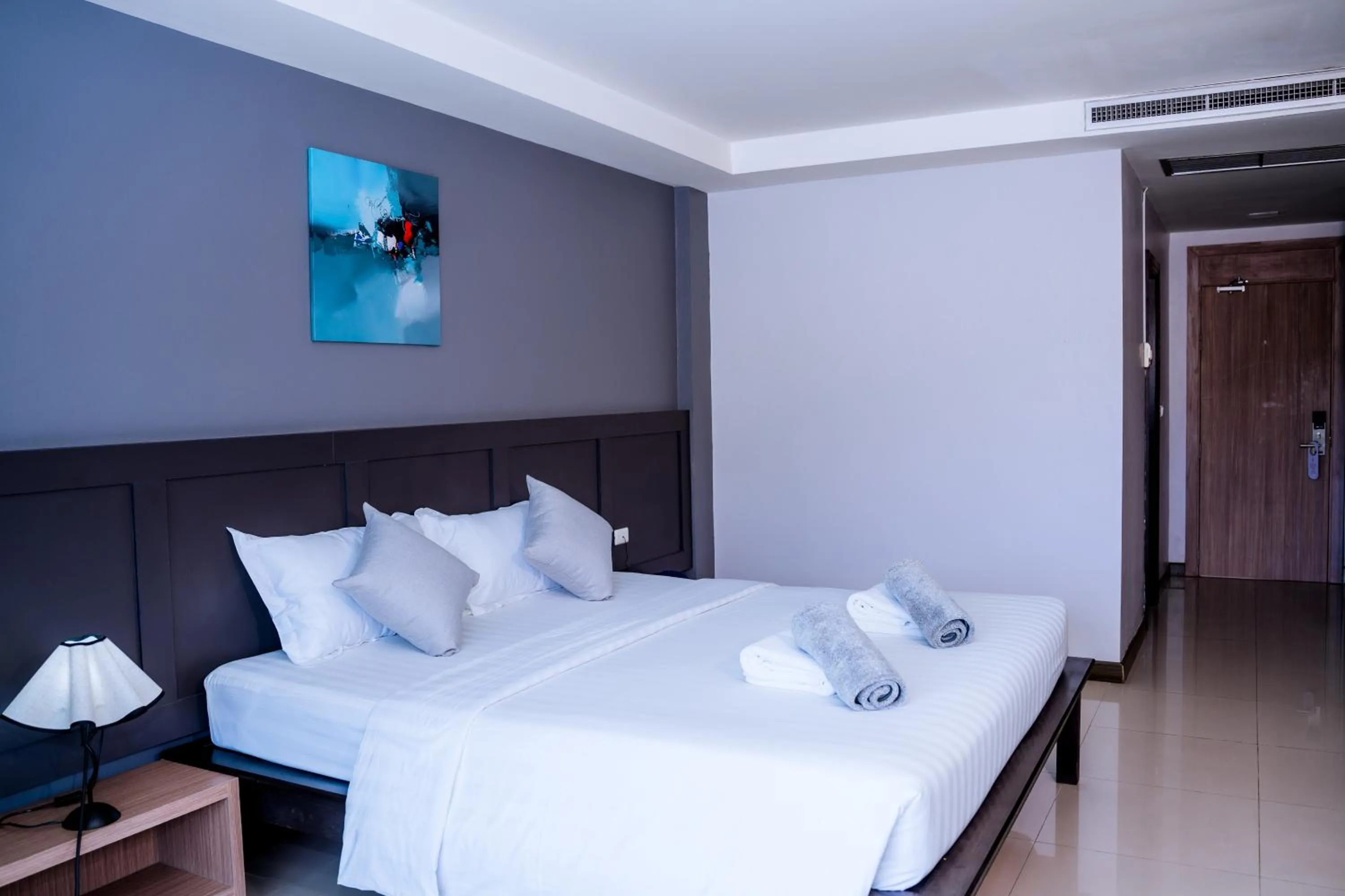 Bedroom, Bed in Casa Del M Patong Phuket - Newly Renovated