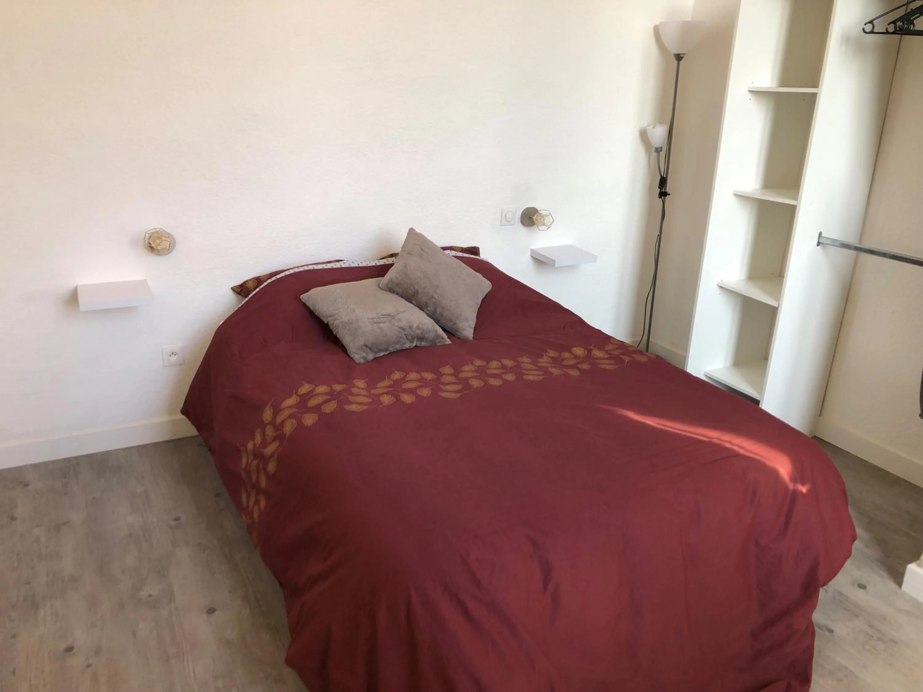 Bed in chateau fourclins