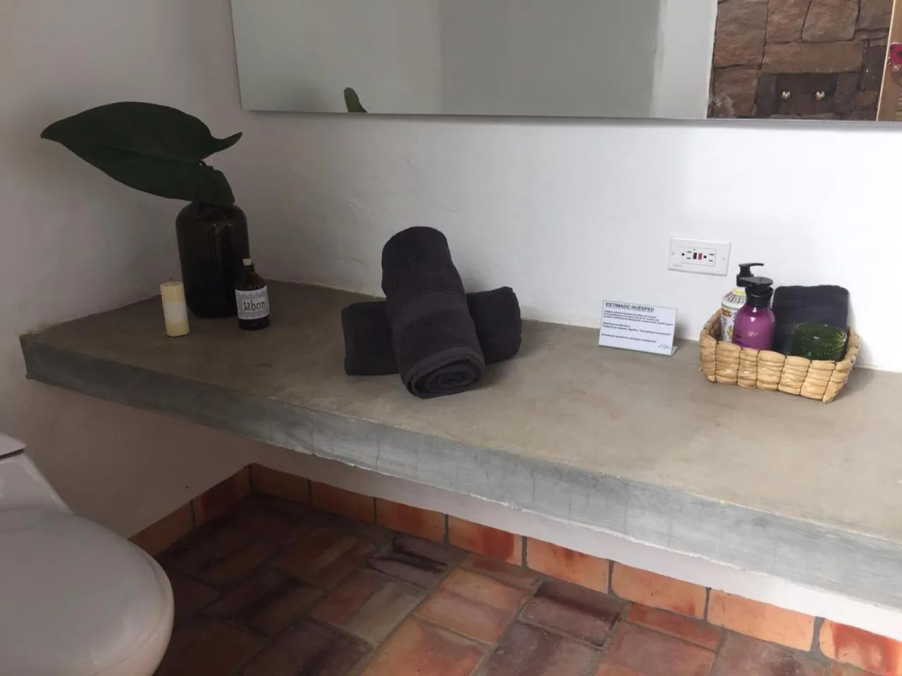 Bathroom in Nativo Glamping