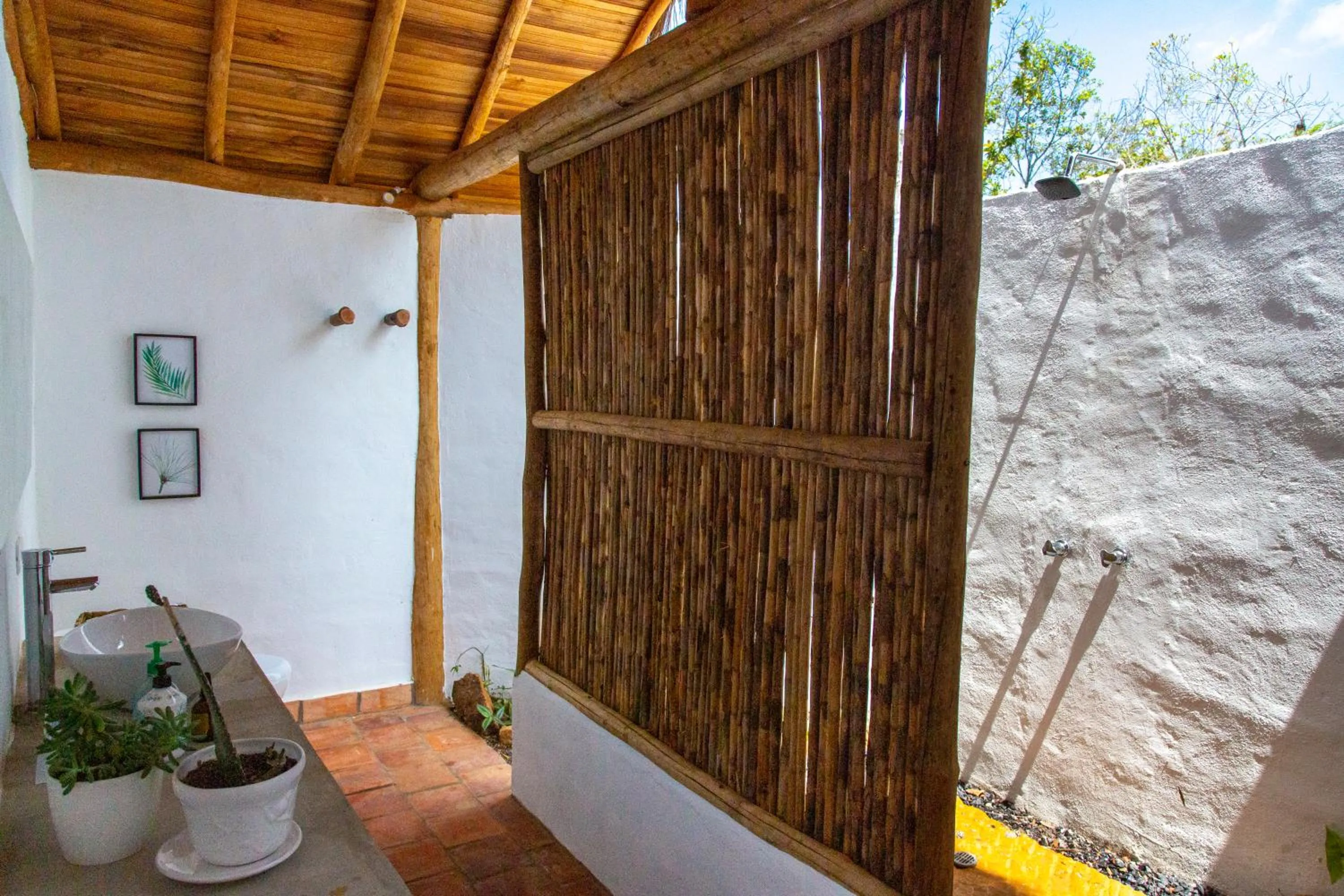Bathroom in Nativo Glamping