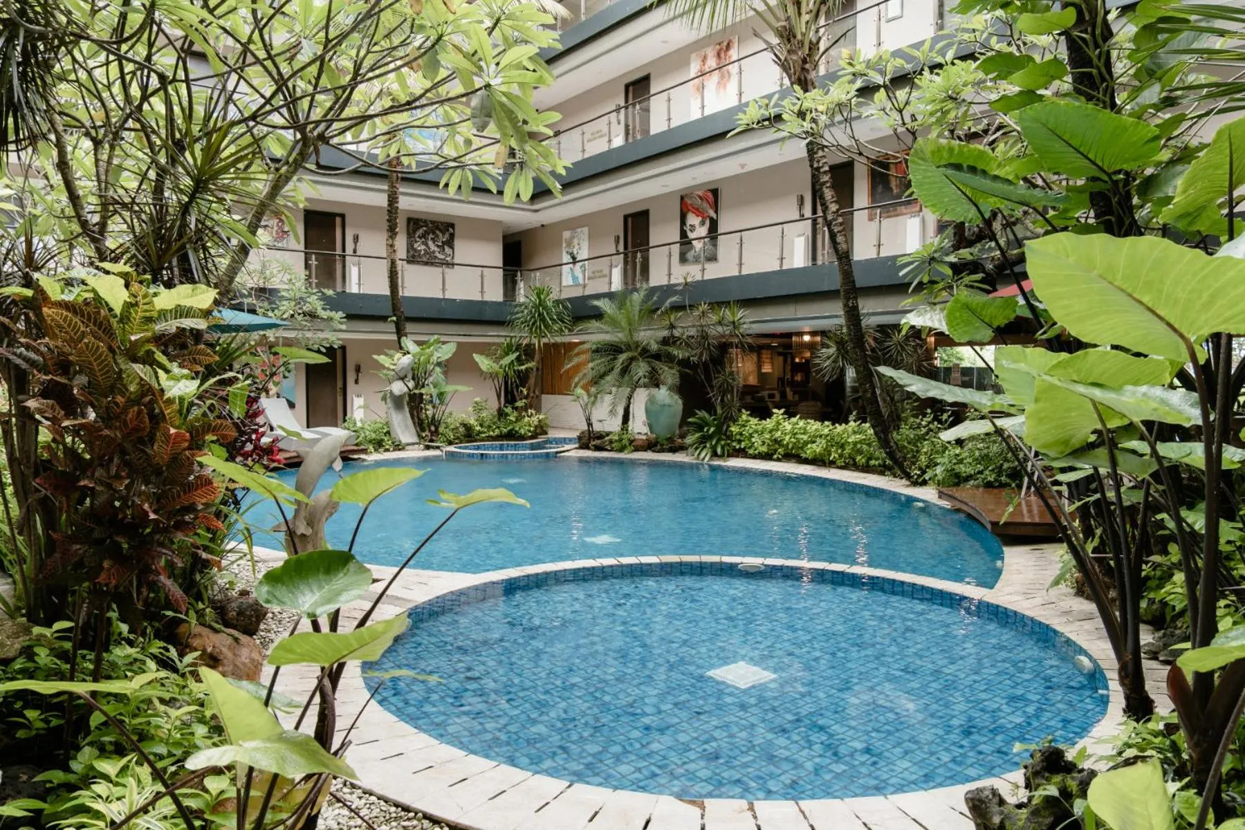 Garden in Amaroossa Suite Bali