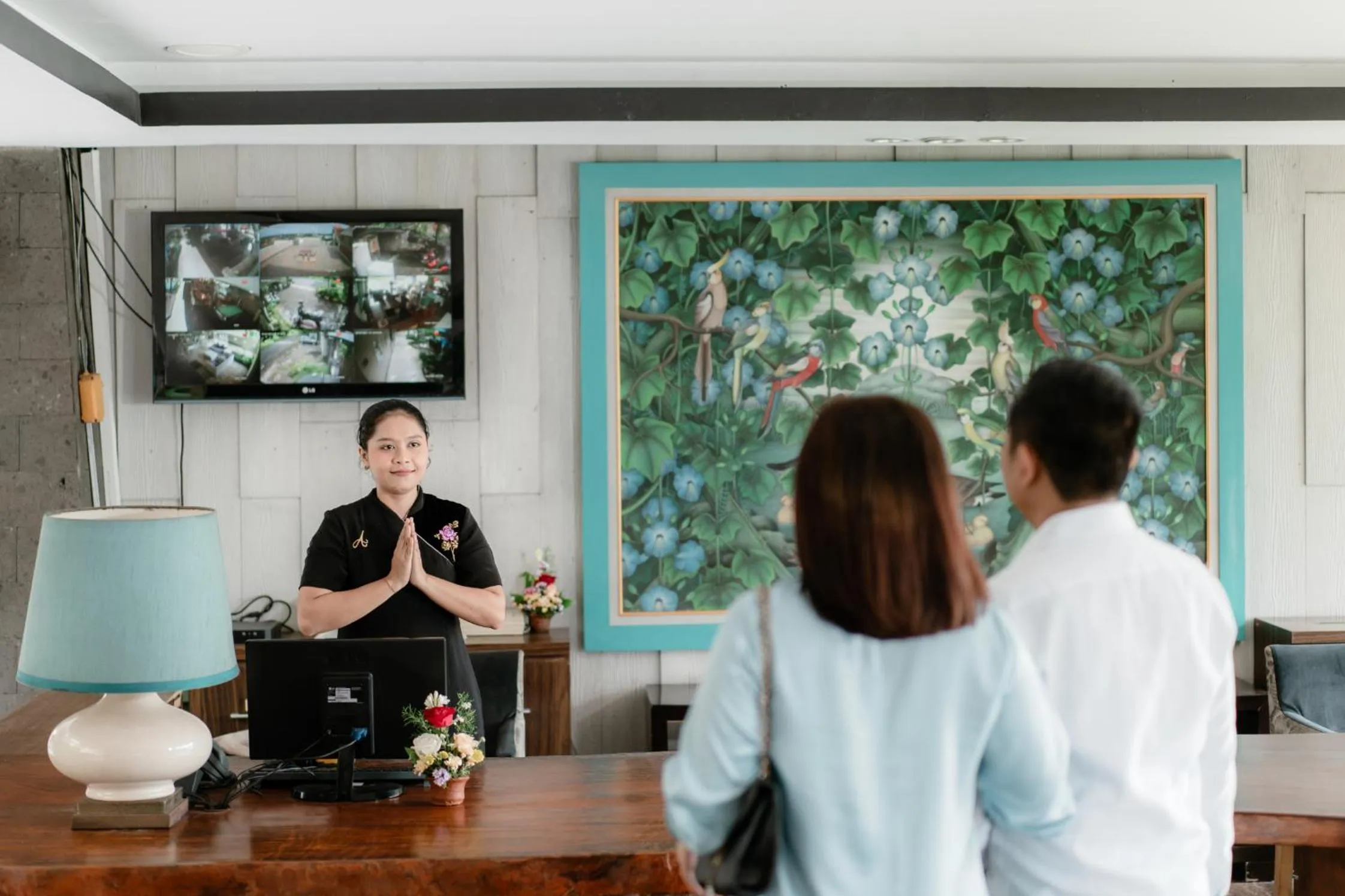 Lobby or reception in Amaroossa Suite Bali
