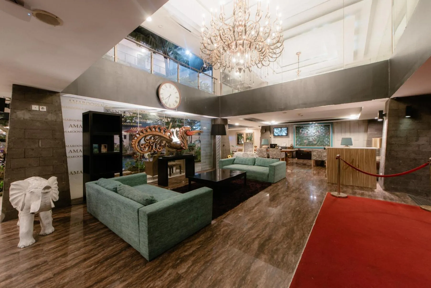 Lobby or reception in Amaroossa Suite Bali