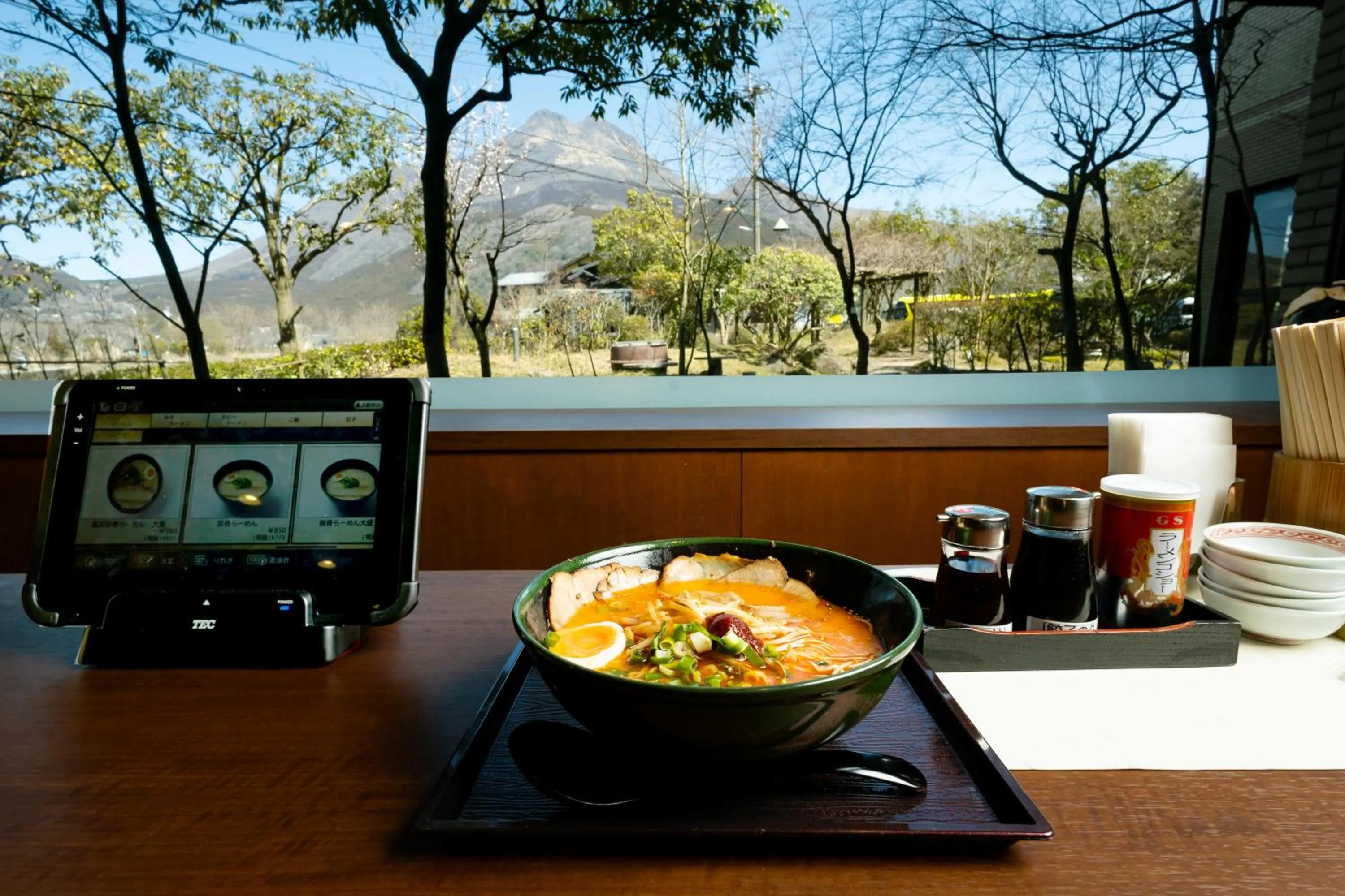 Restaurant/places to eat in Yufuin Hotel Shuhokan