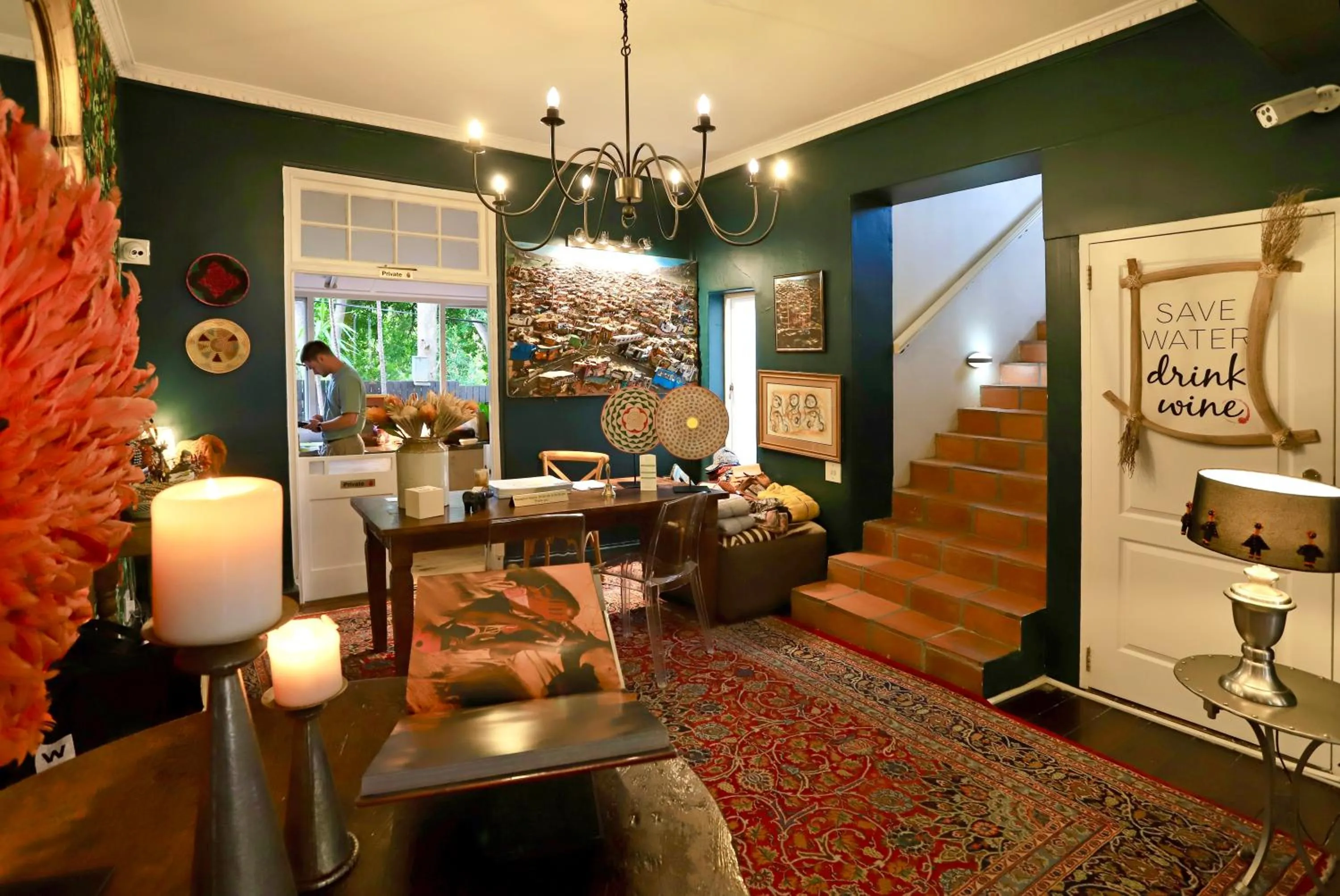 Lobby or reception in Rosedene Guest House