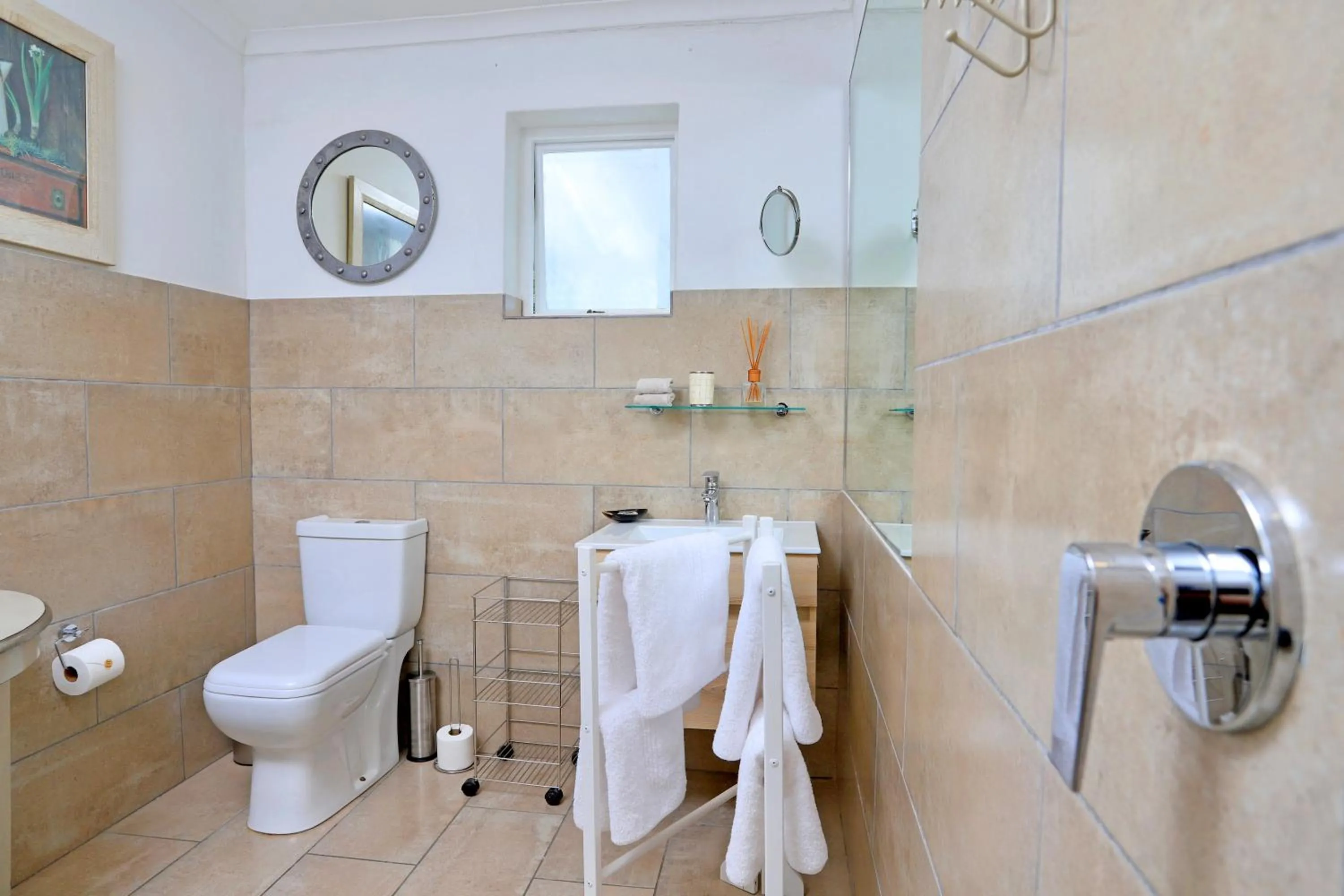 Shower in Rosedene Guest House