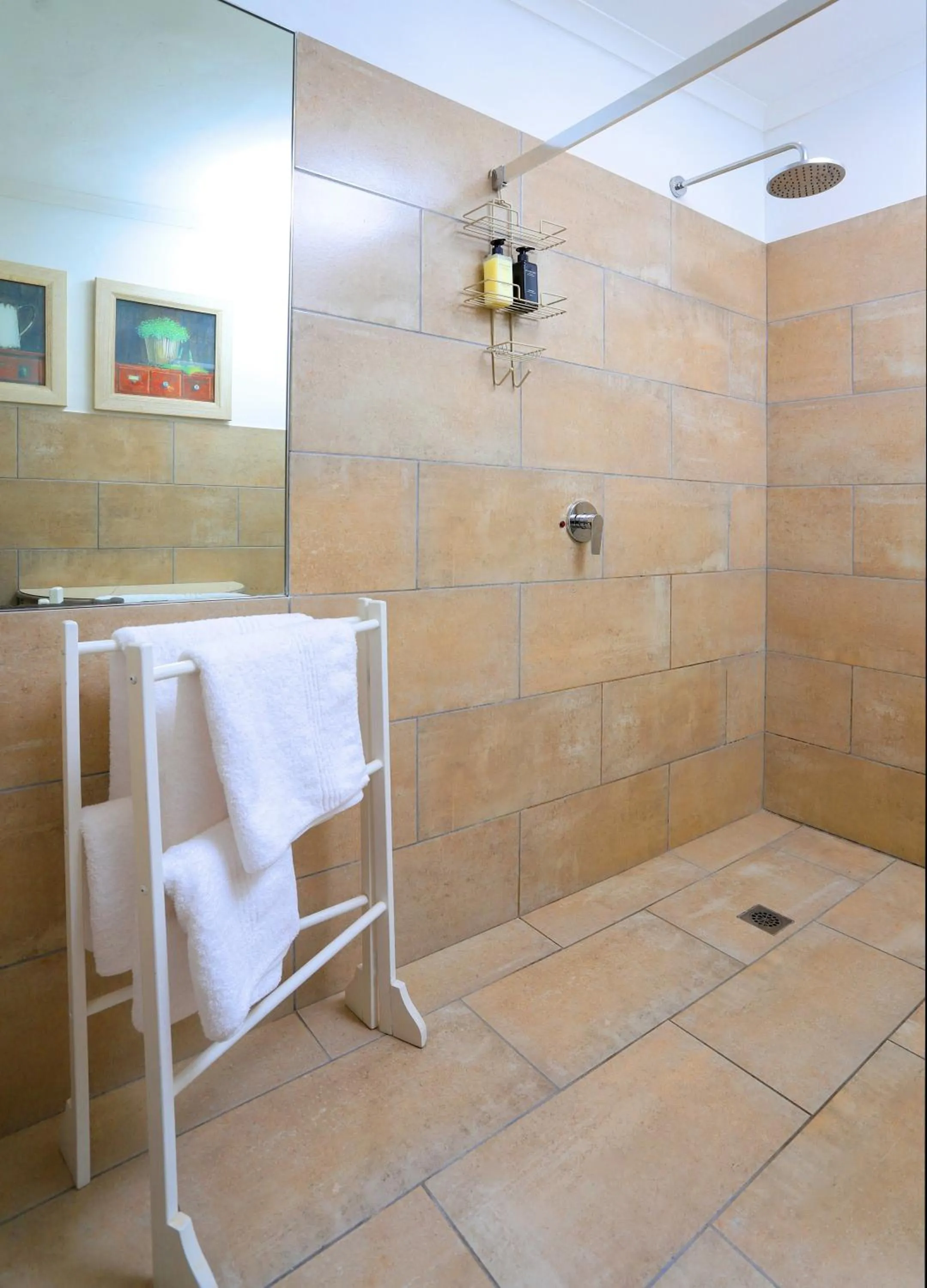 Shower in Rosedene Guest House