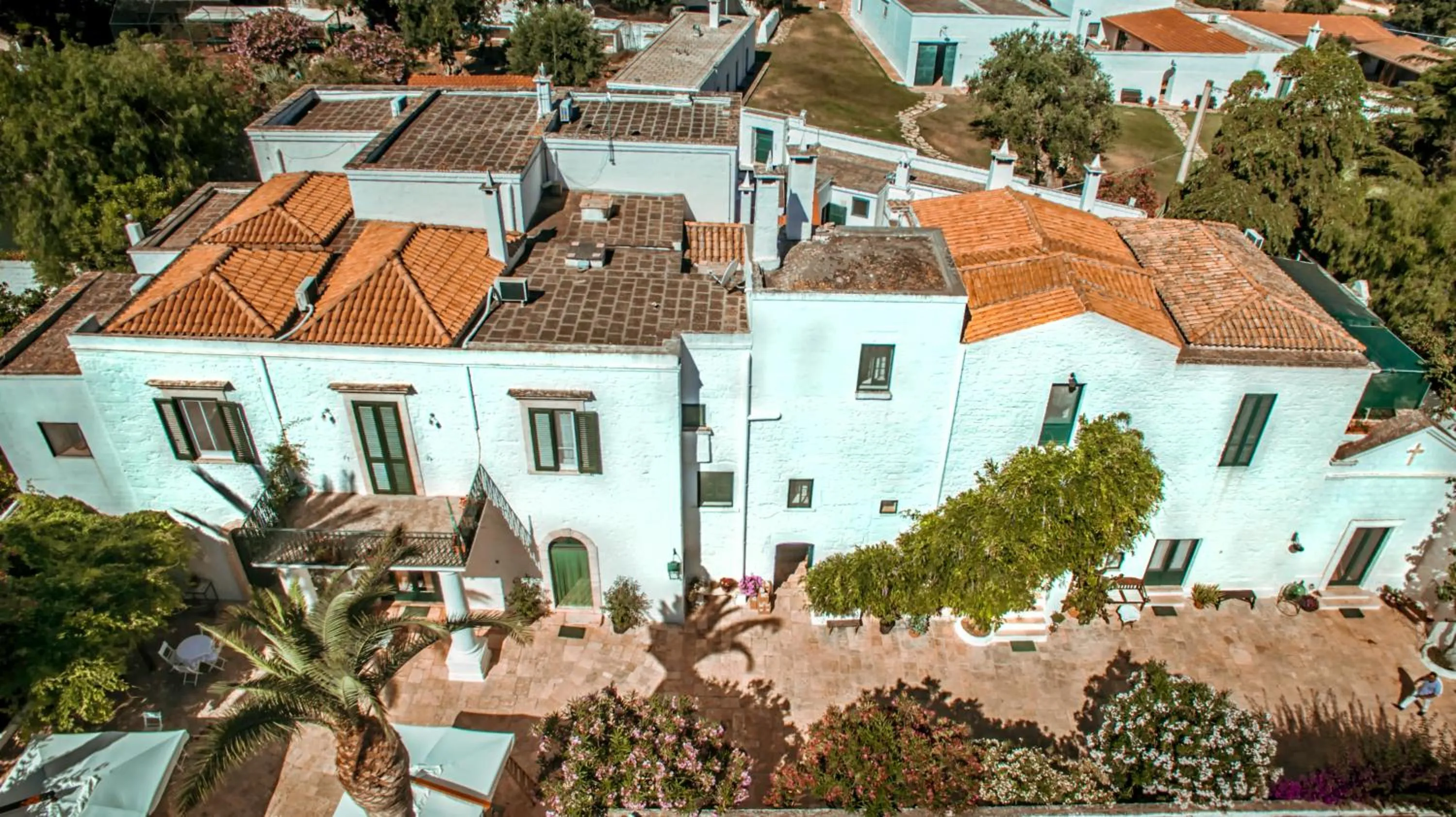 Bird's eye view in Masseria Il Frantoio