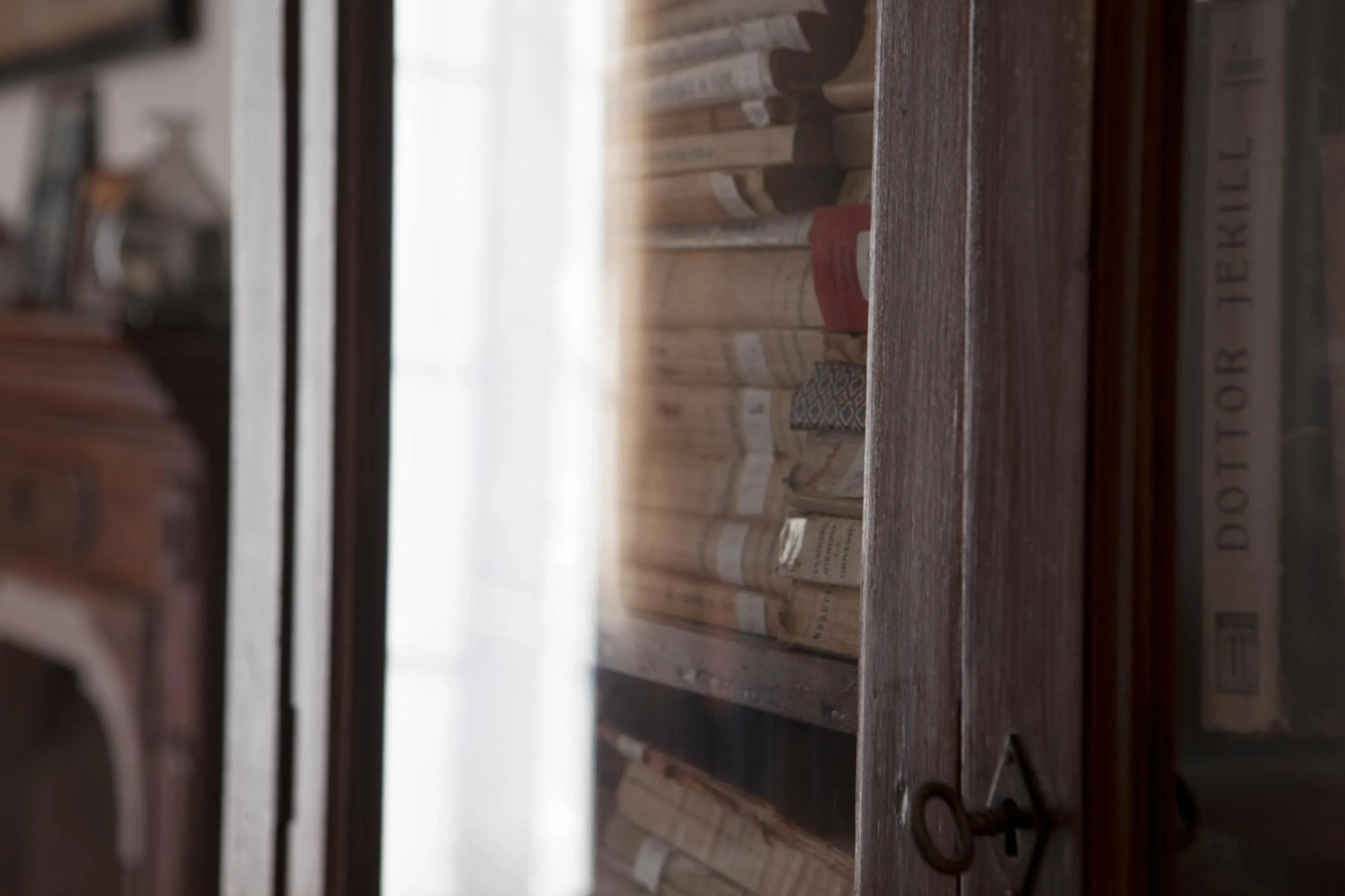 Library in Masseria Il Frantoio