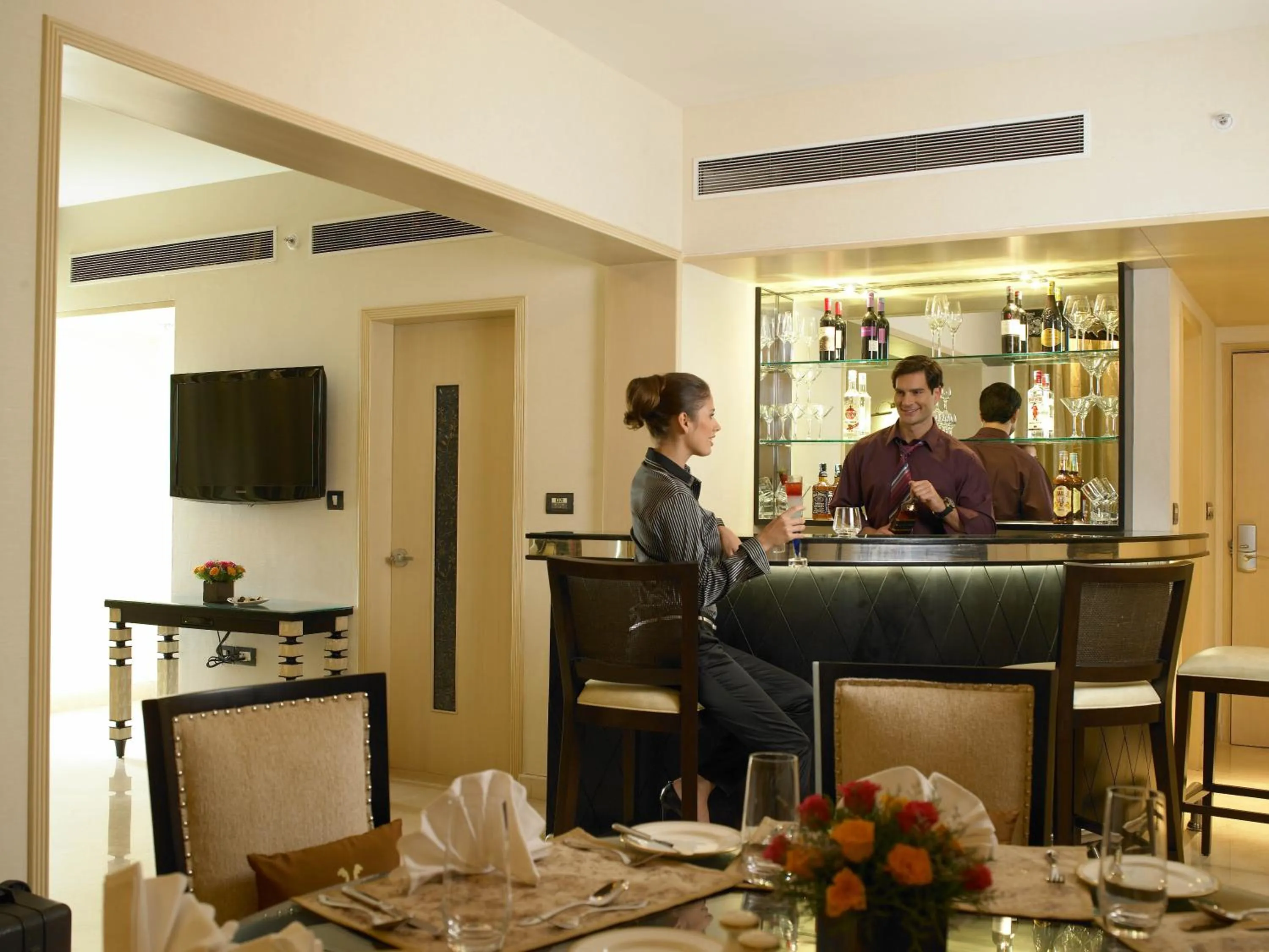Lounge or bar in The Zuri Whitefield Bengaluru