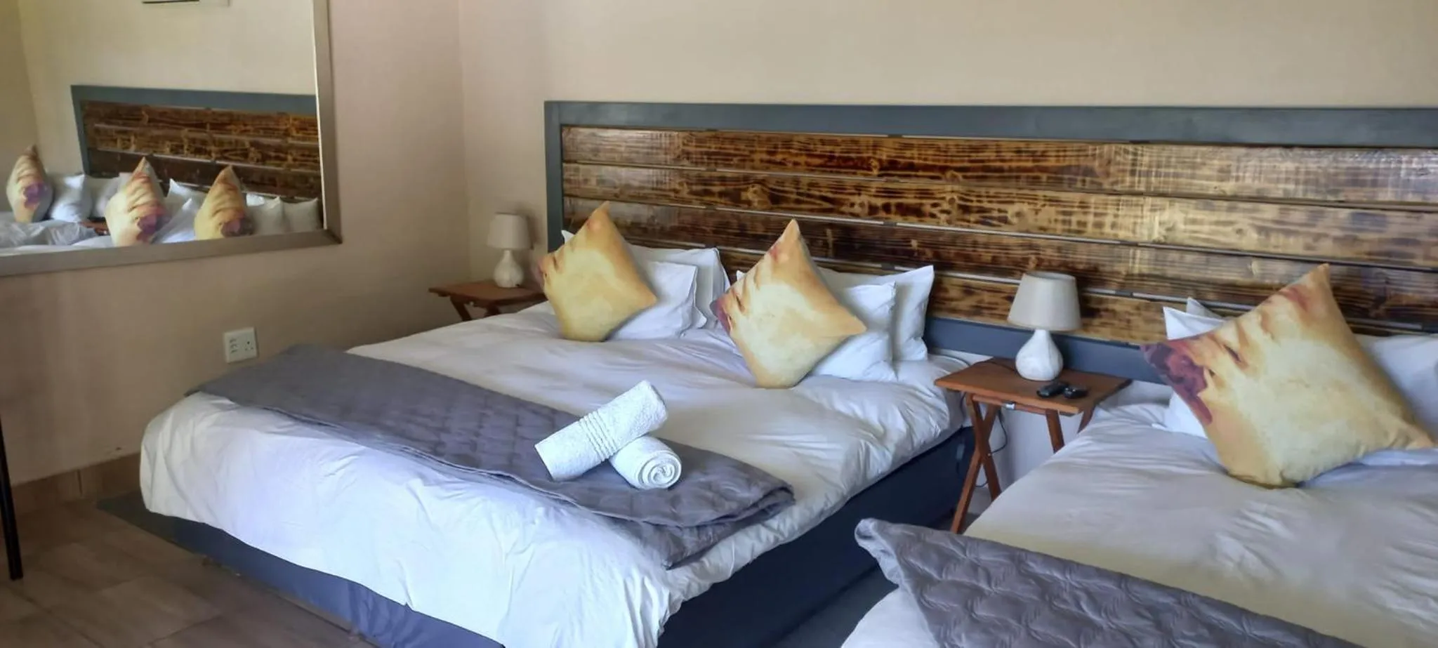 Bed in Potties Guesthouse