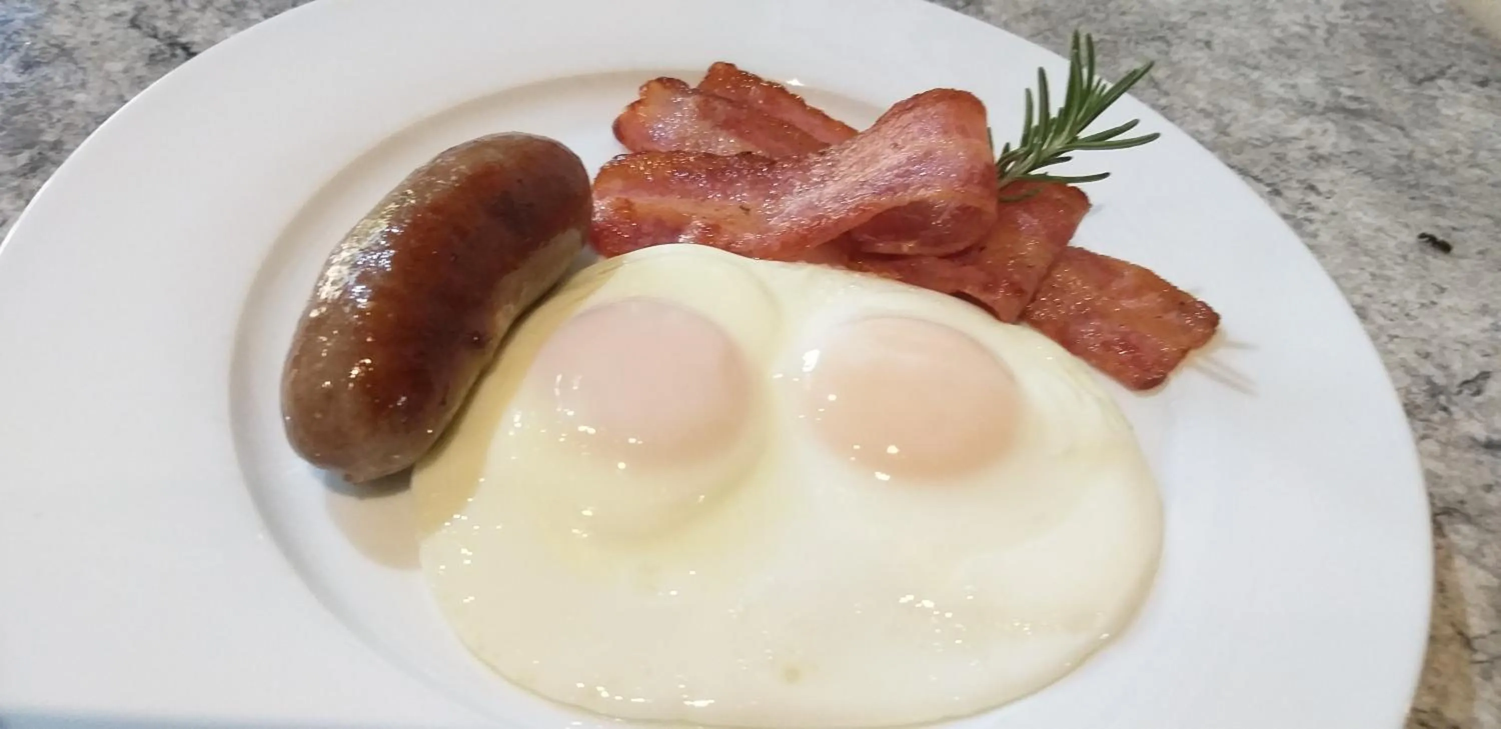 English/Irish breakfast in Potties Guesthouse