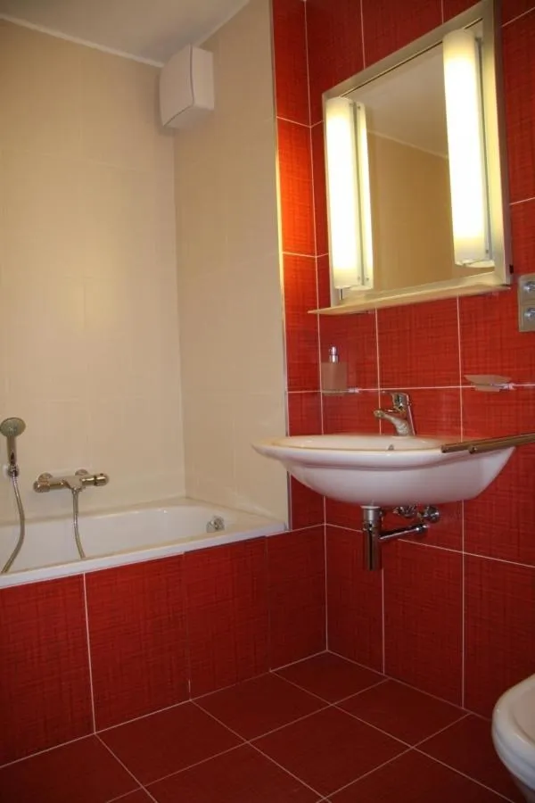 Bathroom in Art Hotel Podebrady