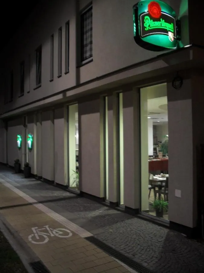 Facade/entrance in Art Hotel Podebrady