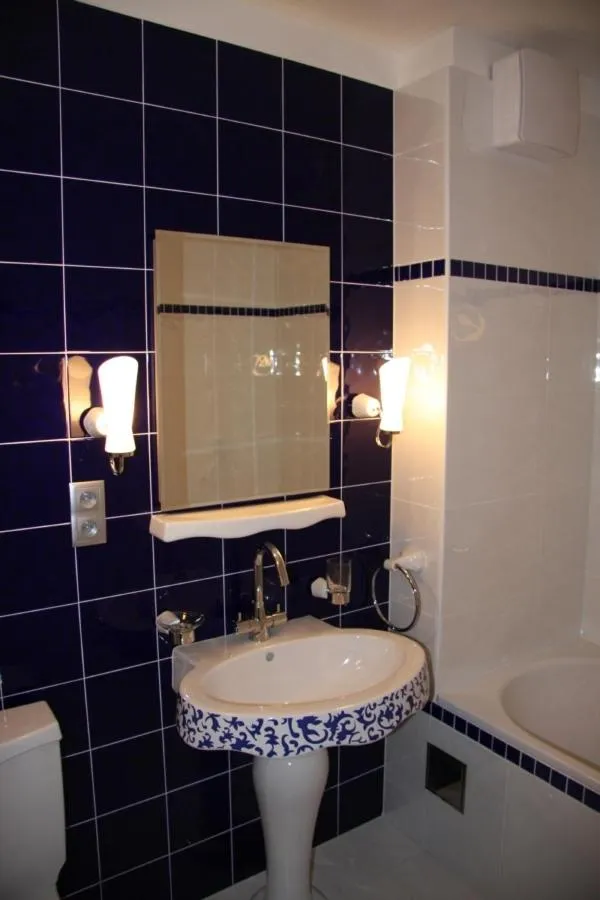 Bathroom in Art Hotel Podebrady