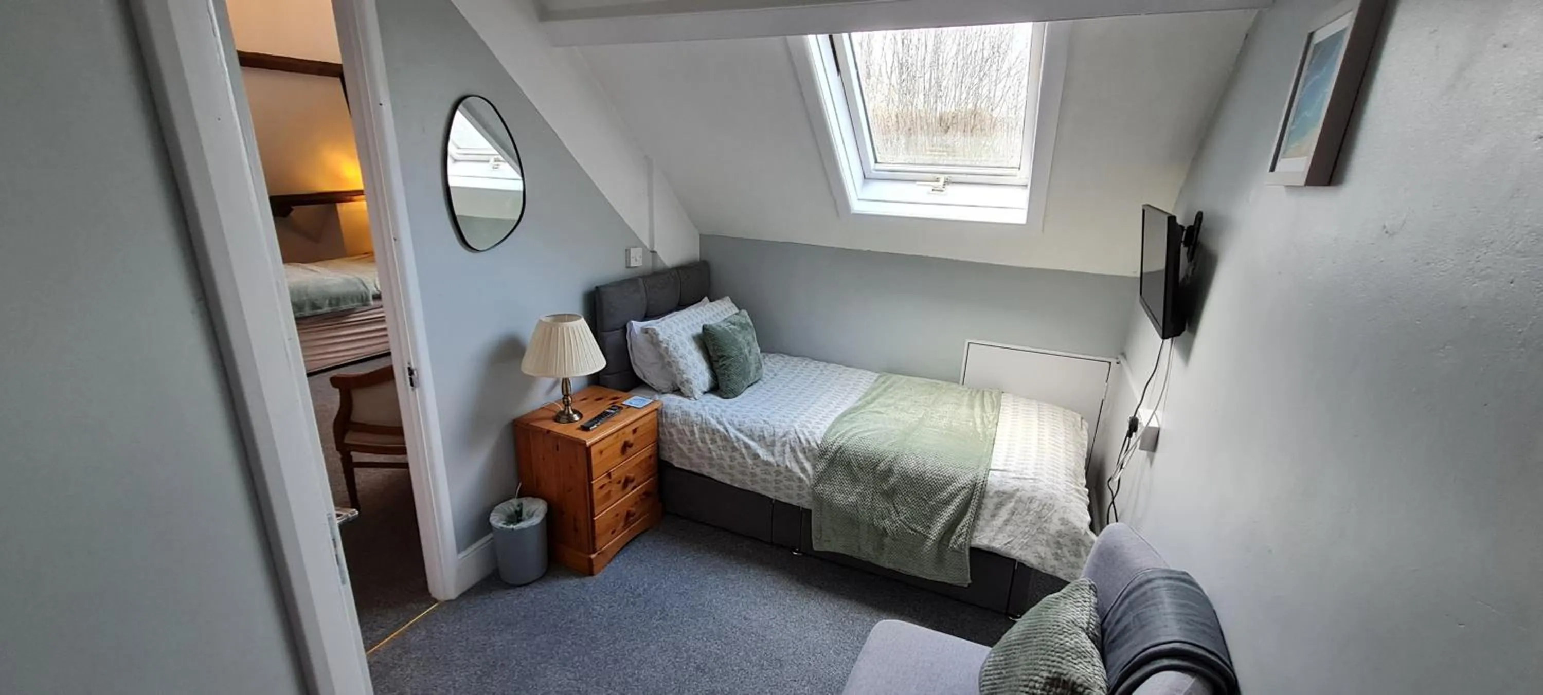 Bed in The Pendennis Guest House