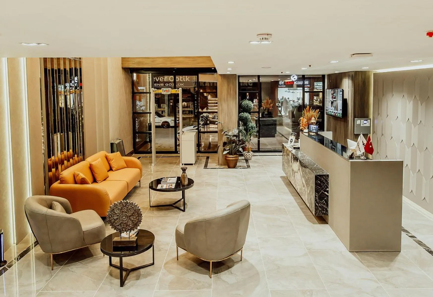 Lobby or reception in Kızılkaya Business Otel