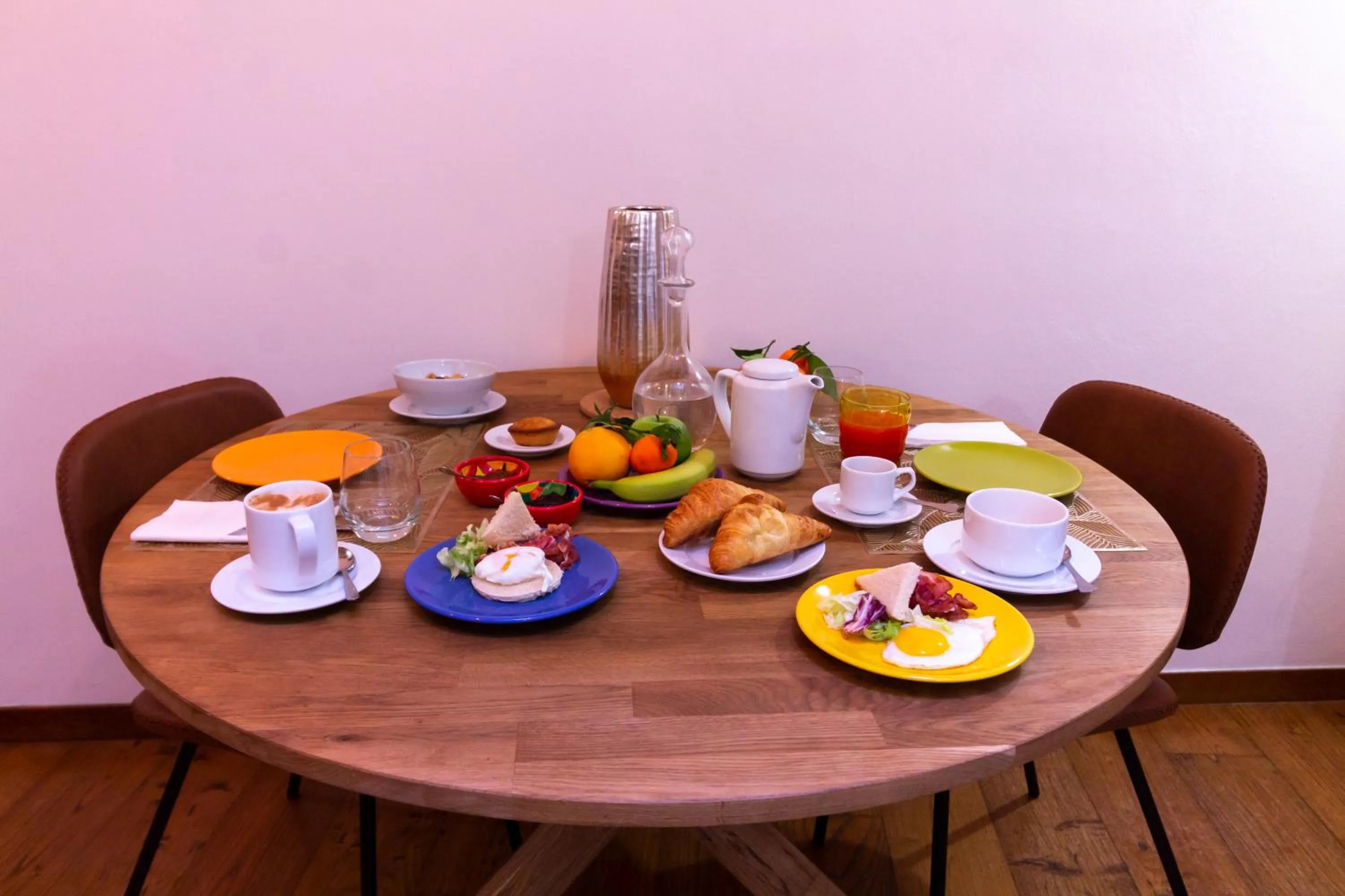 Breakfast in Le Nicchie luxury rooms