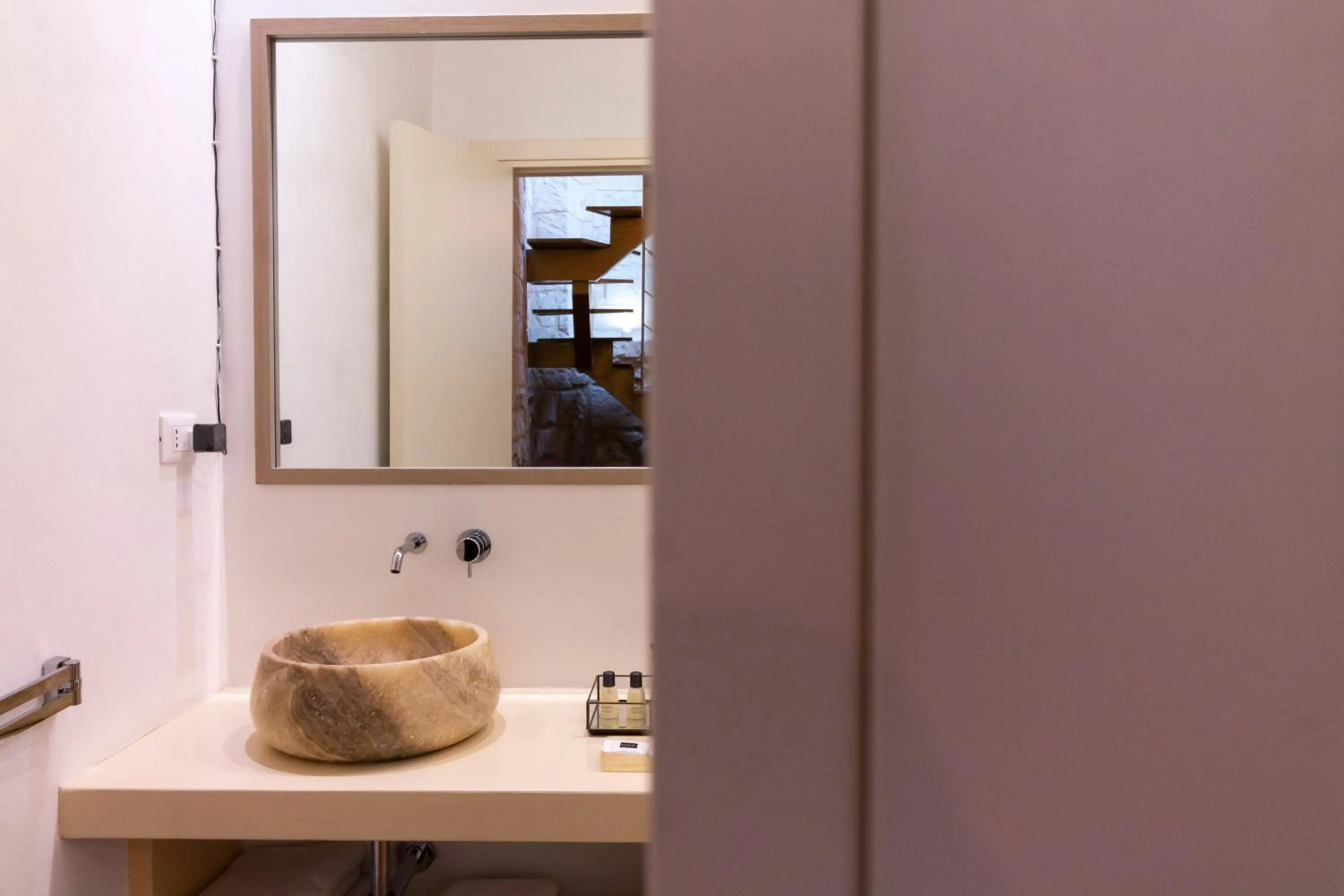 Bathroom in Le Nicchie luxury rooms