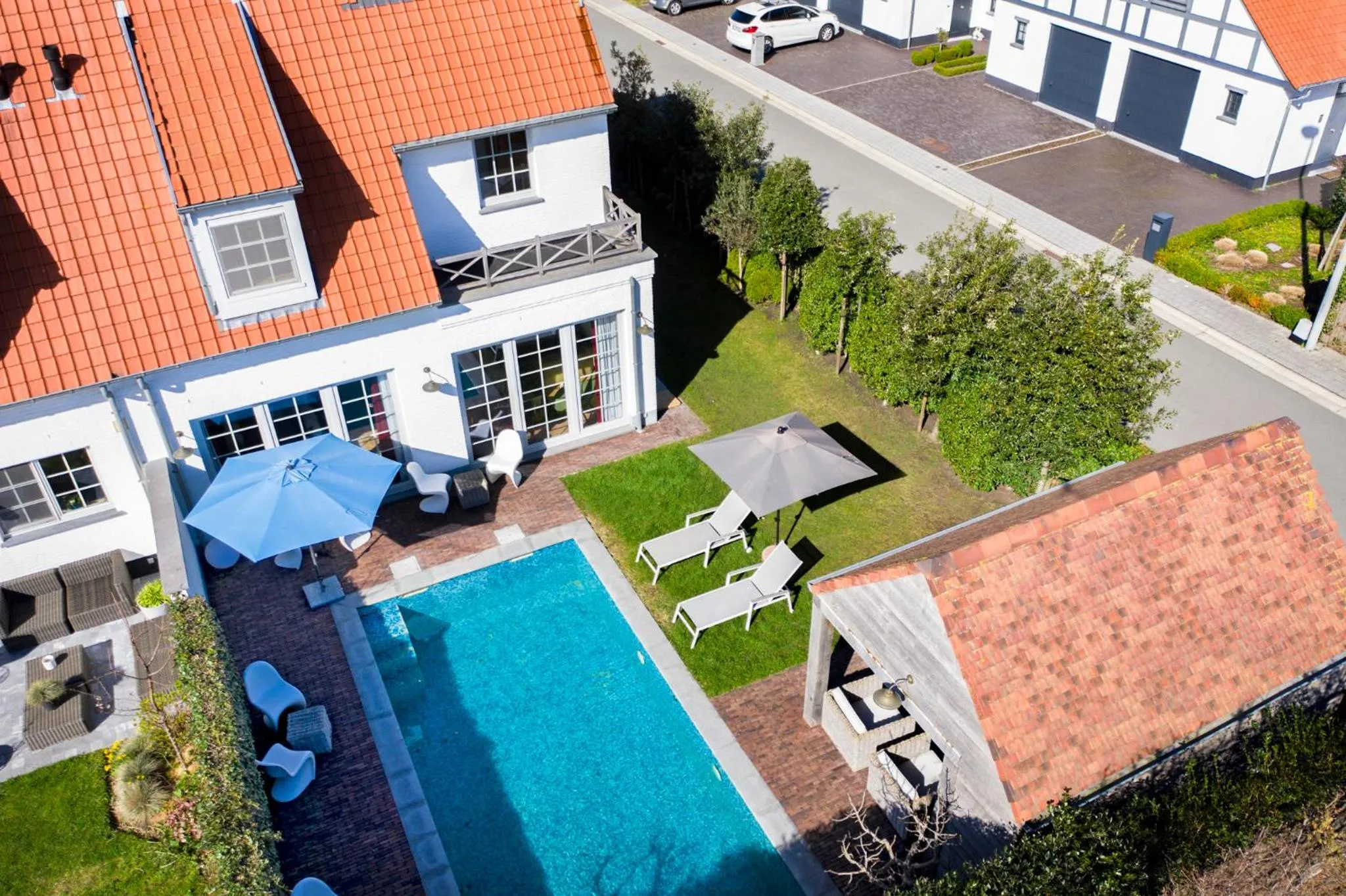 Bird's eye view in B&B Maison seki