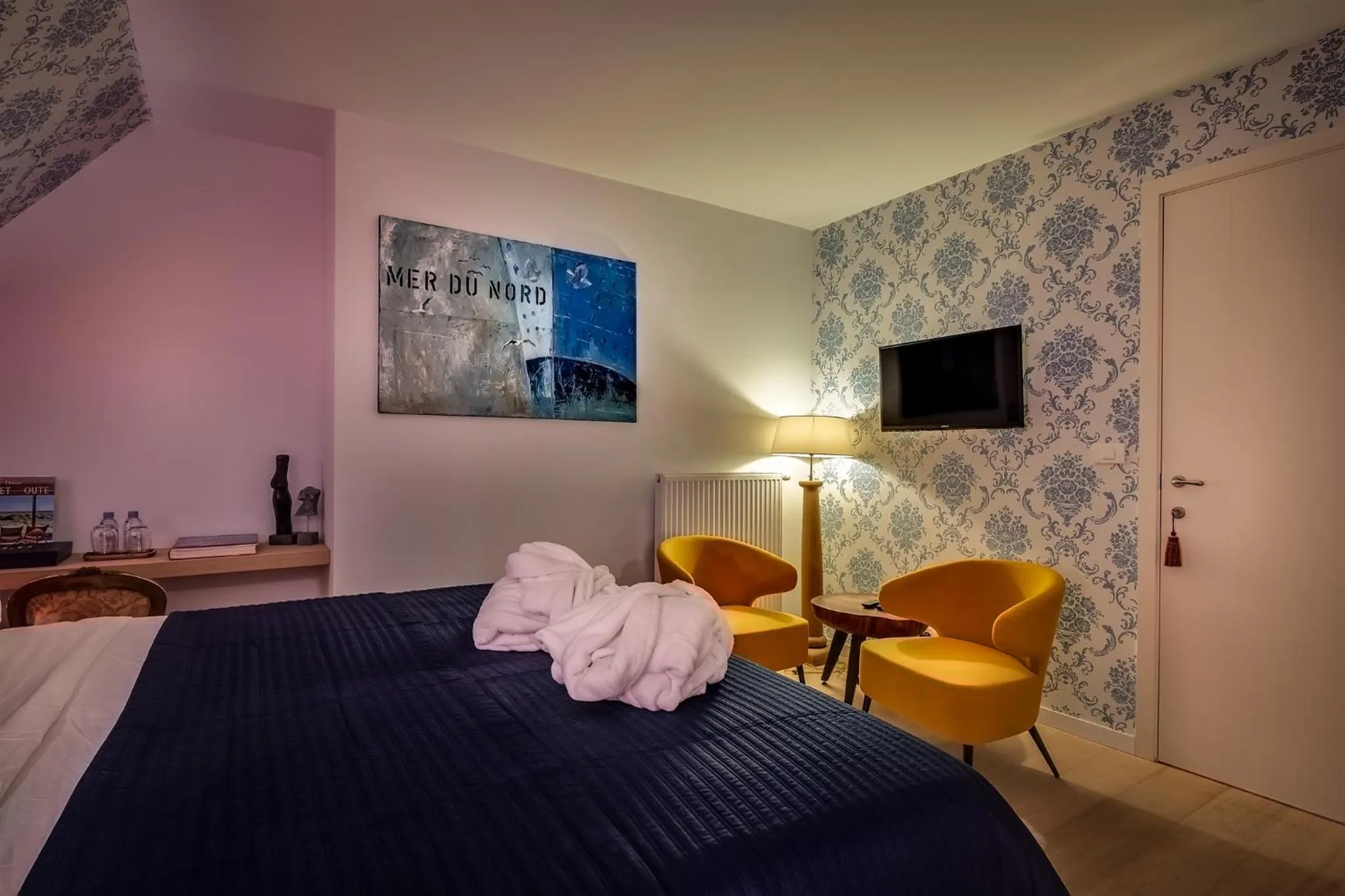 Bedroom, Bed in B&B Maison seki