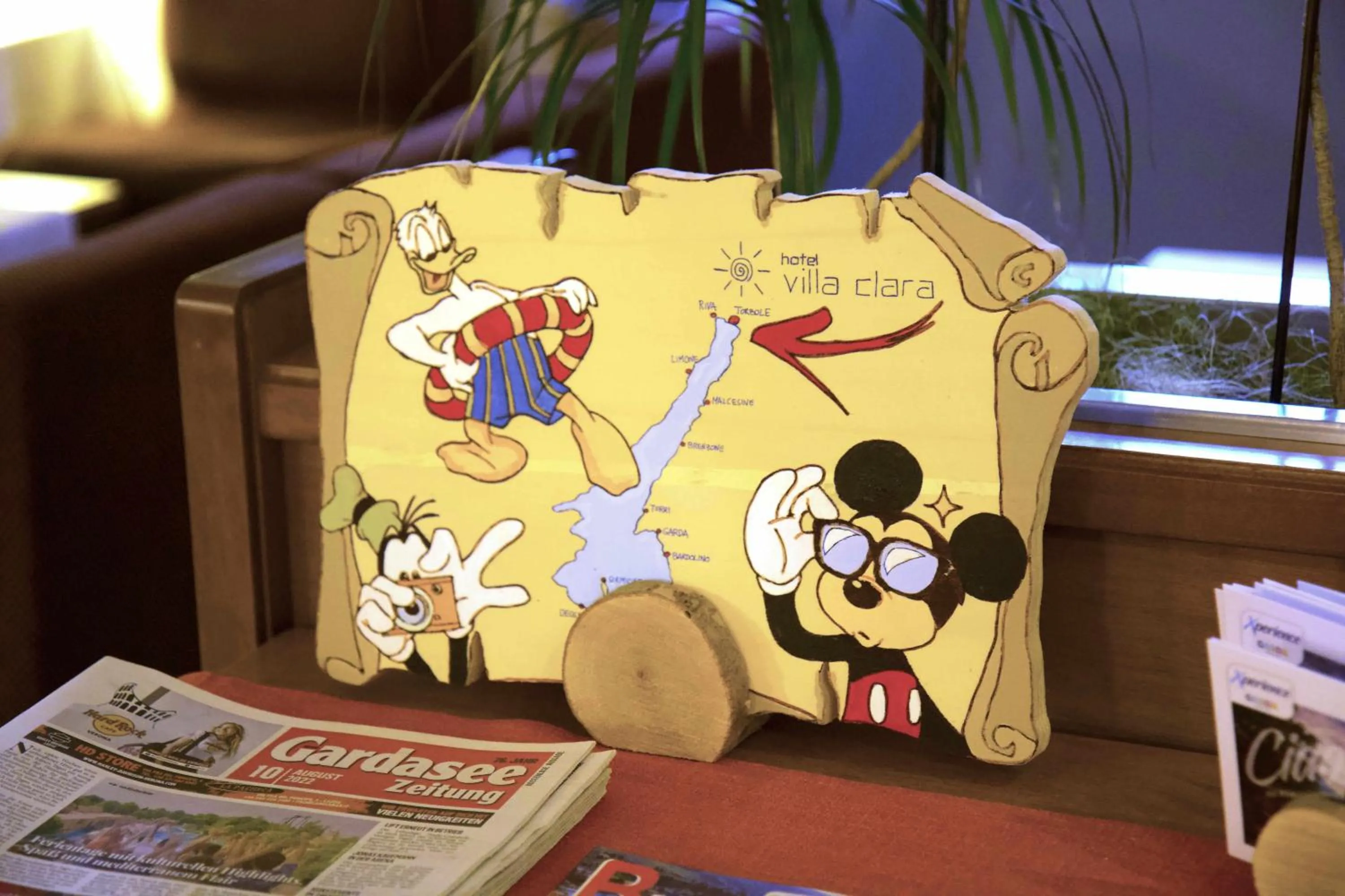 Lobby or reception in Hotel Villa Clara