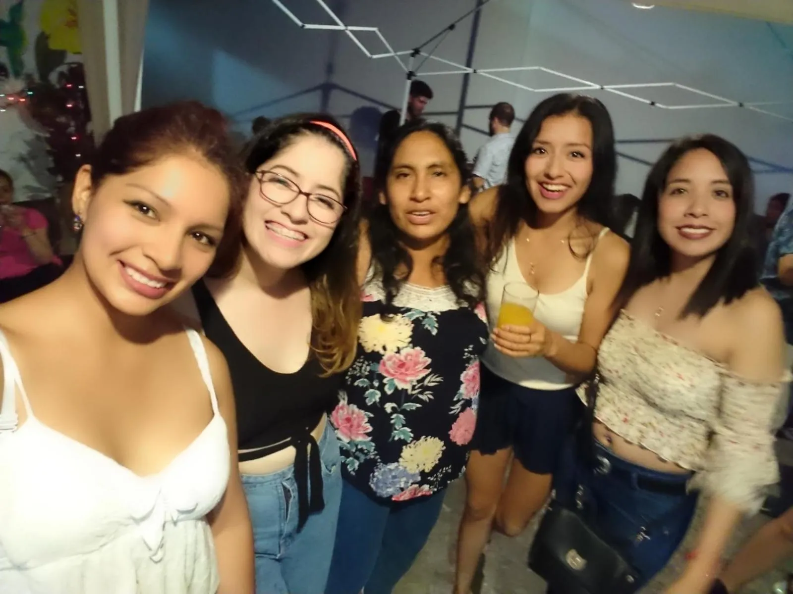 group of guests in Samanai Wasi