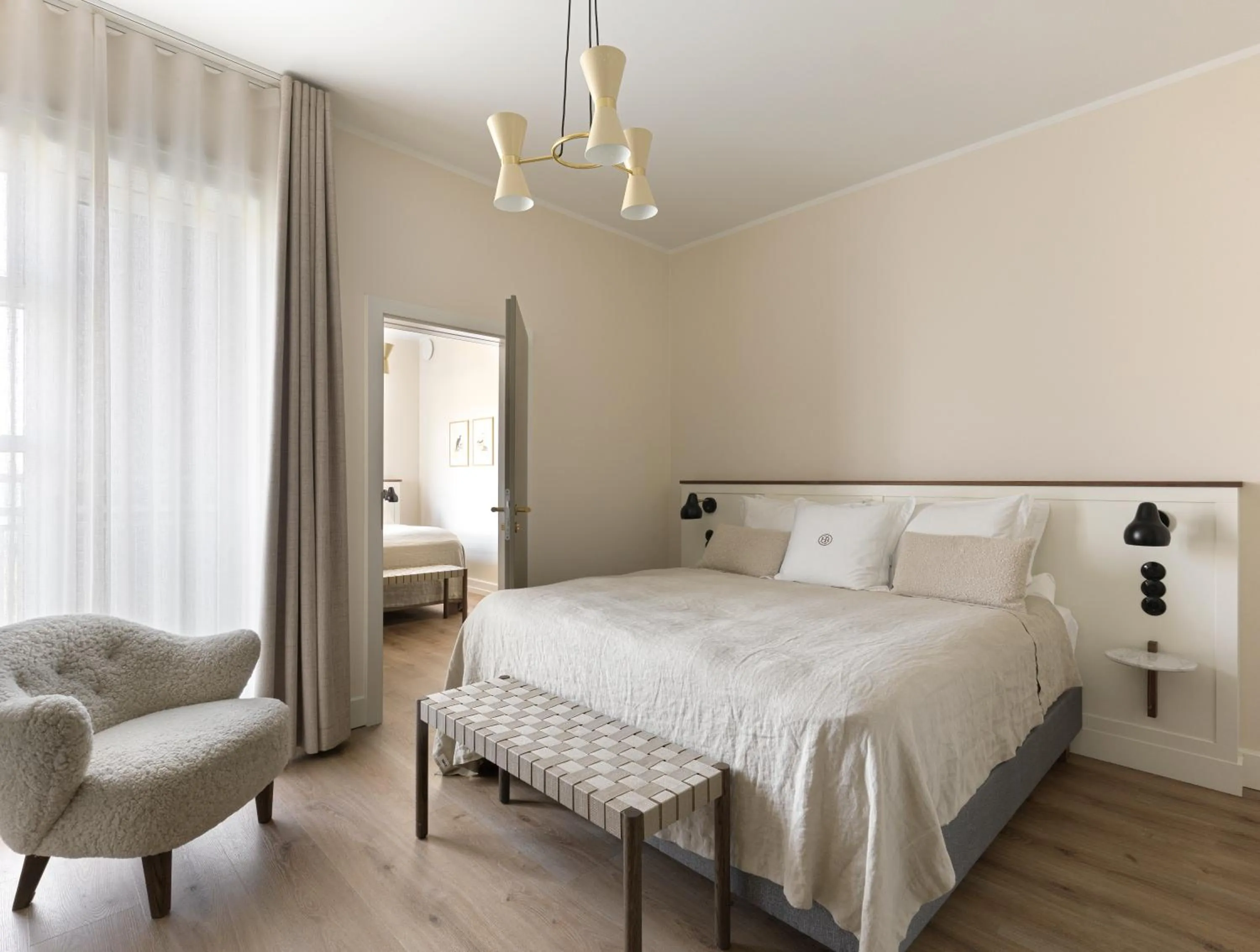 Bedroom, Bed in Hotel Búdir