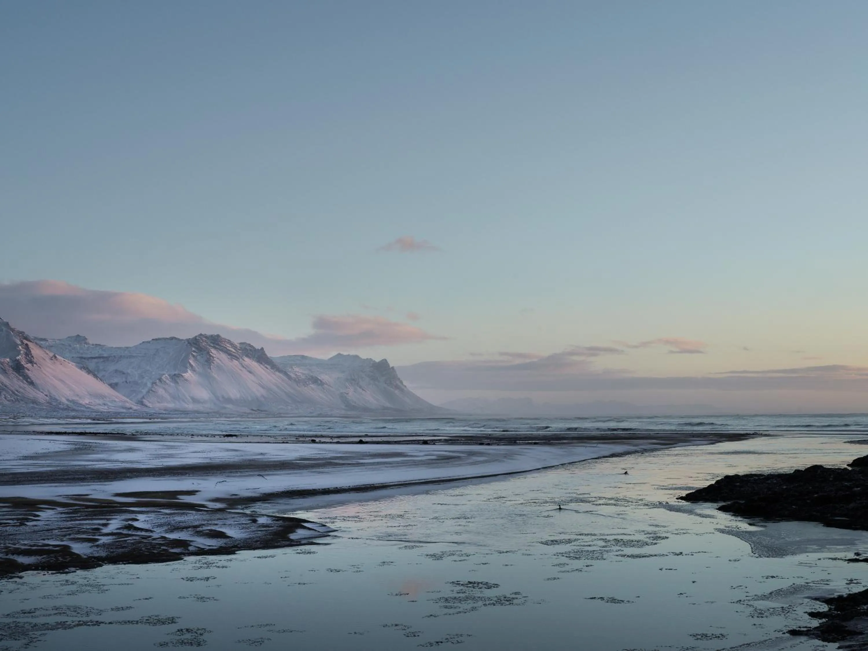 Natural landscape in Hotel Búdir